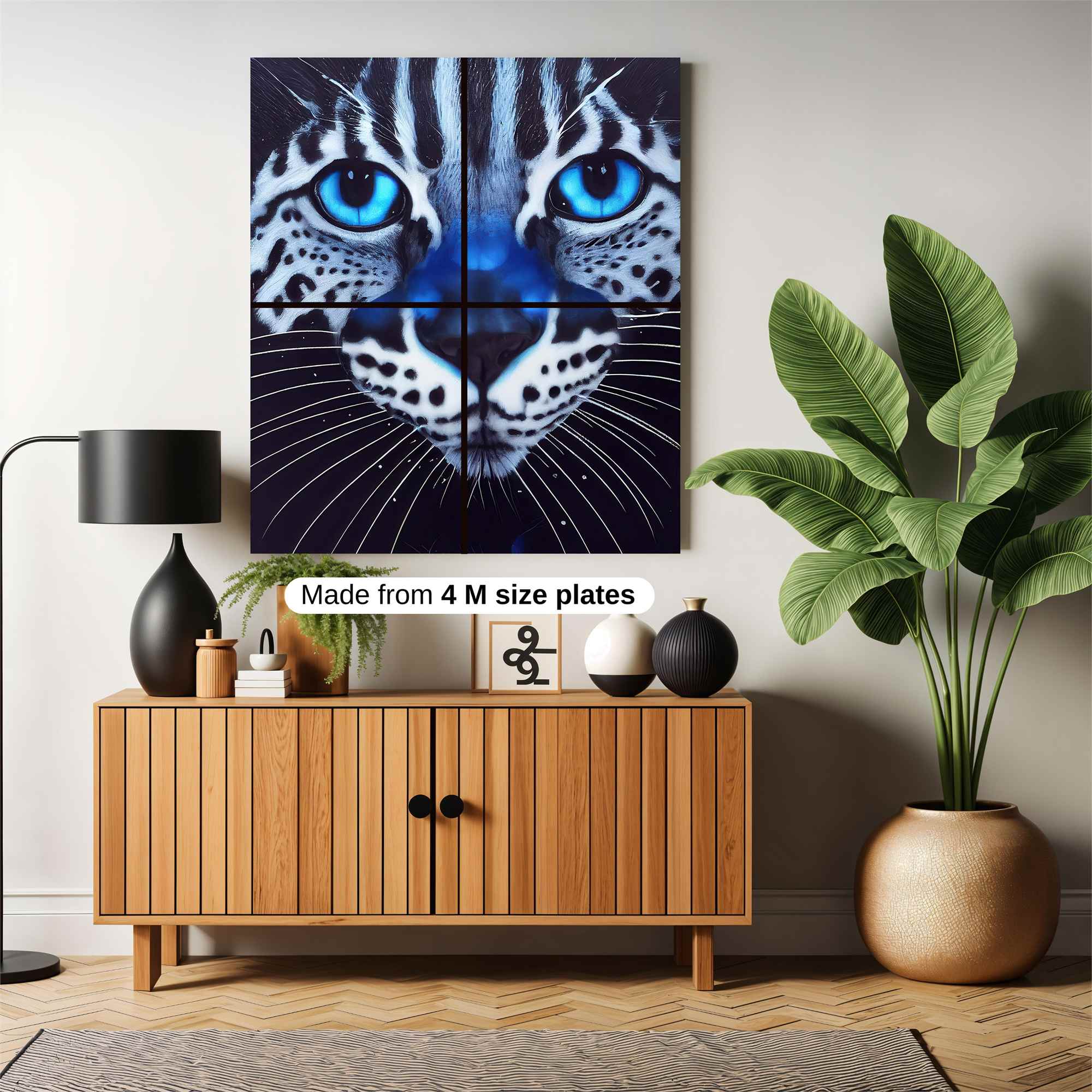 Leopard Luminosity Safe Wall Magnetic / M