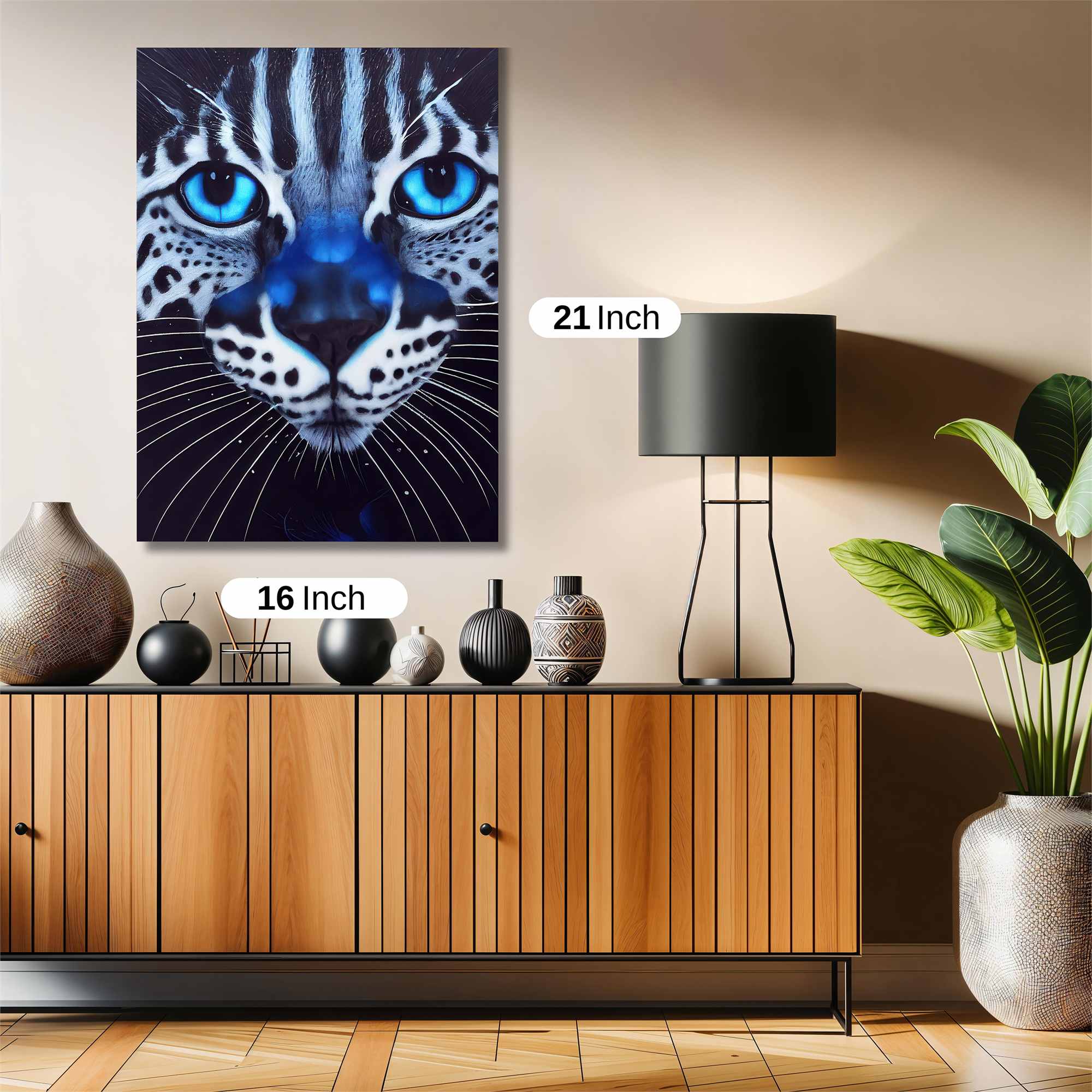 Leopard Luminosity Safe Wall Magnetic / M