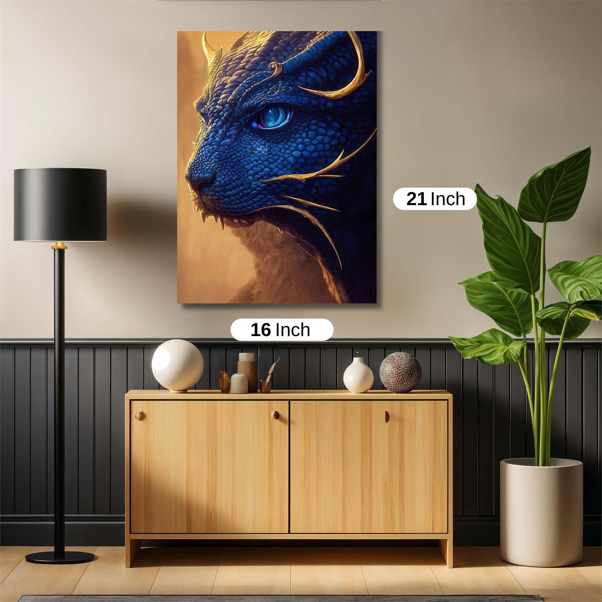 Dragon Serenity Safe Wall Magnetic / M