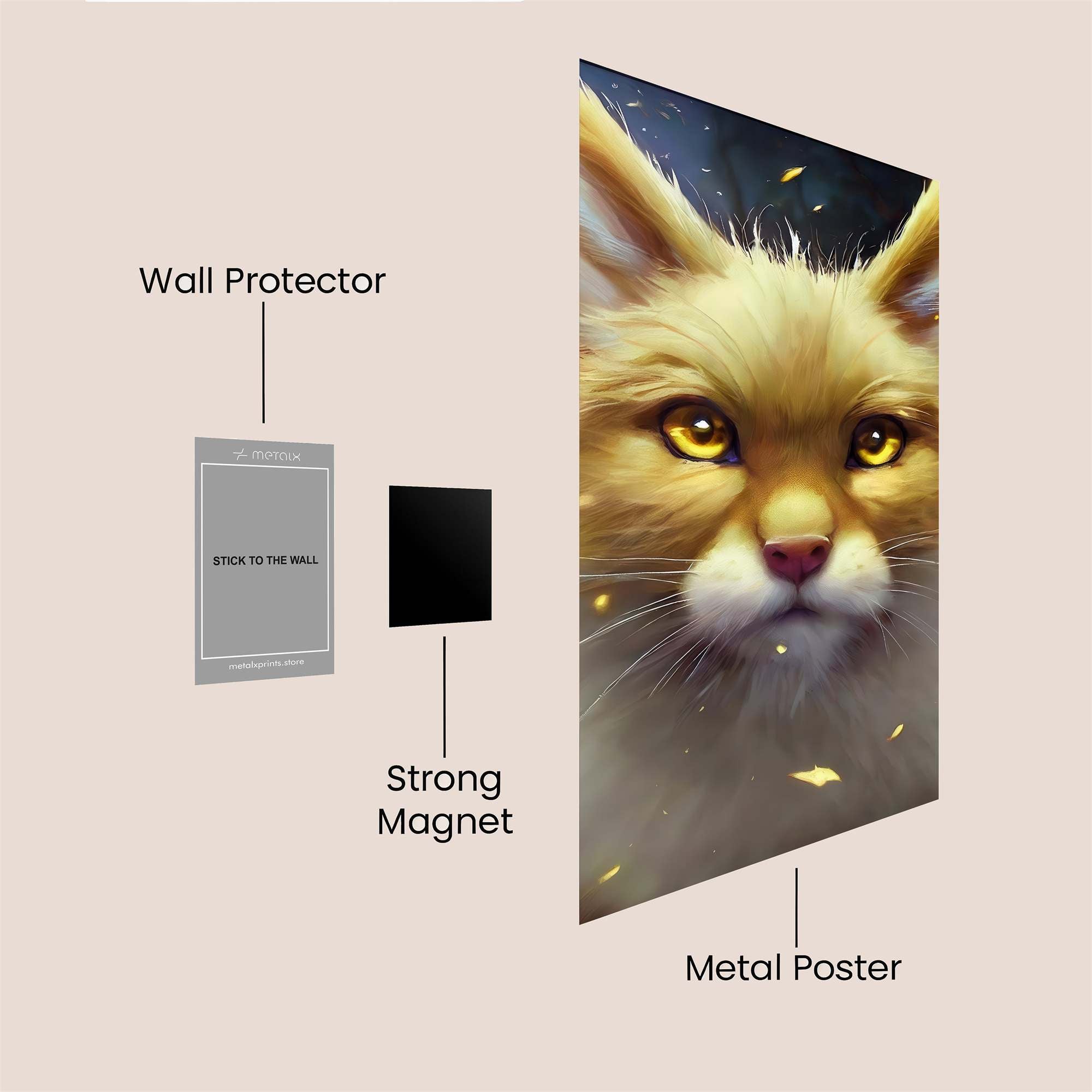 Fox Enigma Safe Wall Magnetic / M