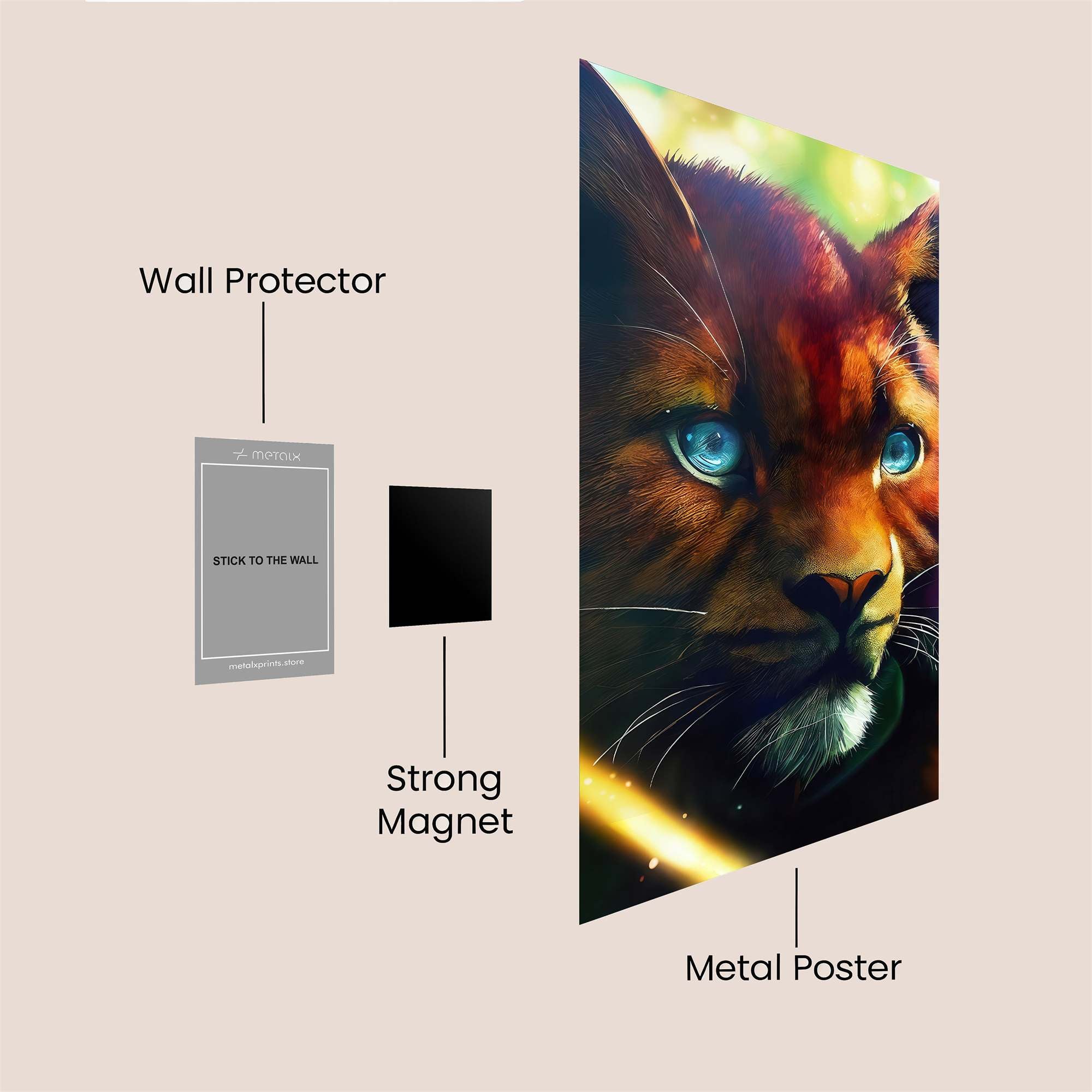 Firepaw Radiant Safe Wall Magnetic / M