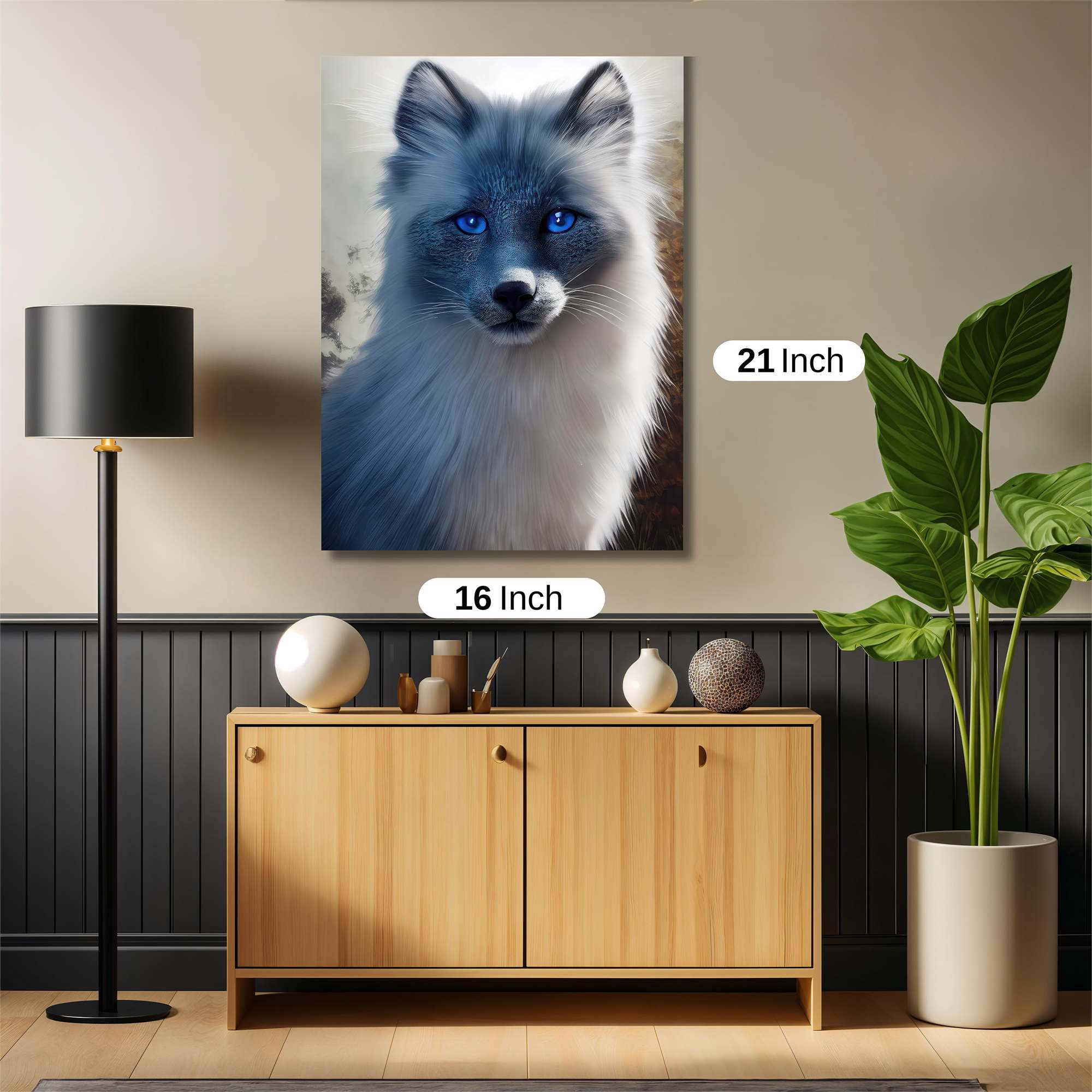 Mystic Fox Safe Wall Magnetic / M