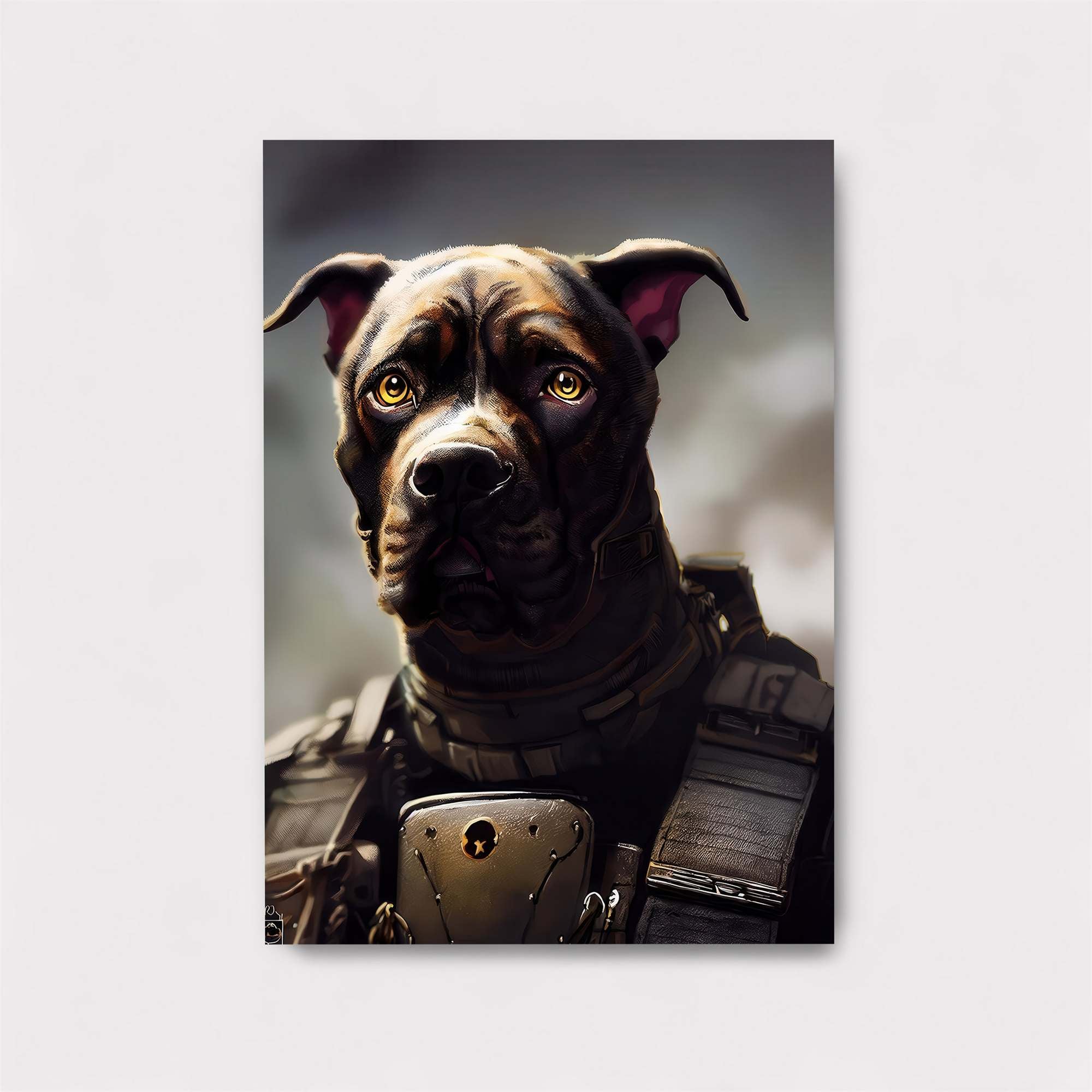 Dog Warrior Safe Wall Magnetic / M