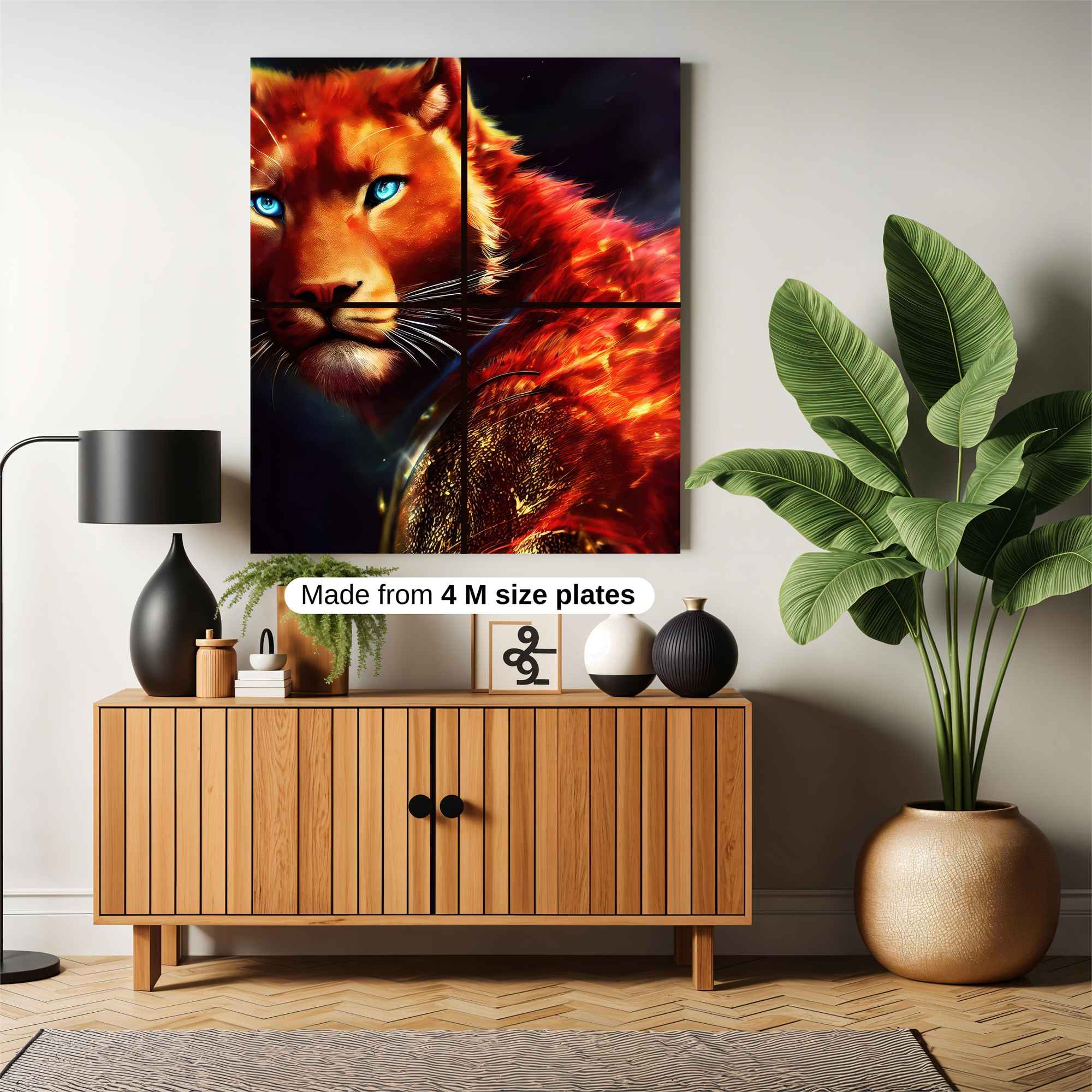 Firebrand Lion Safe Wall Magnetic / M