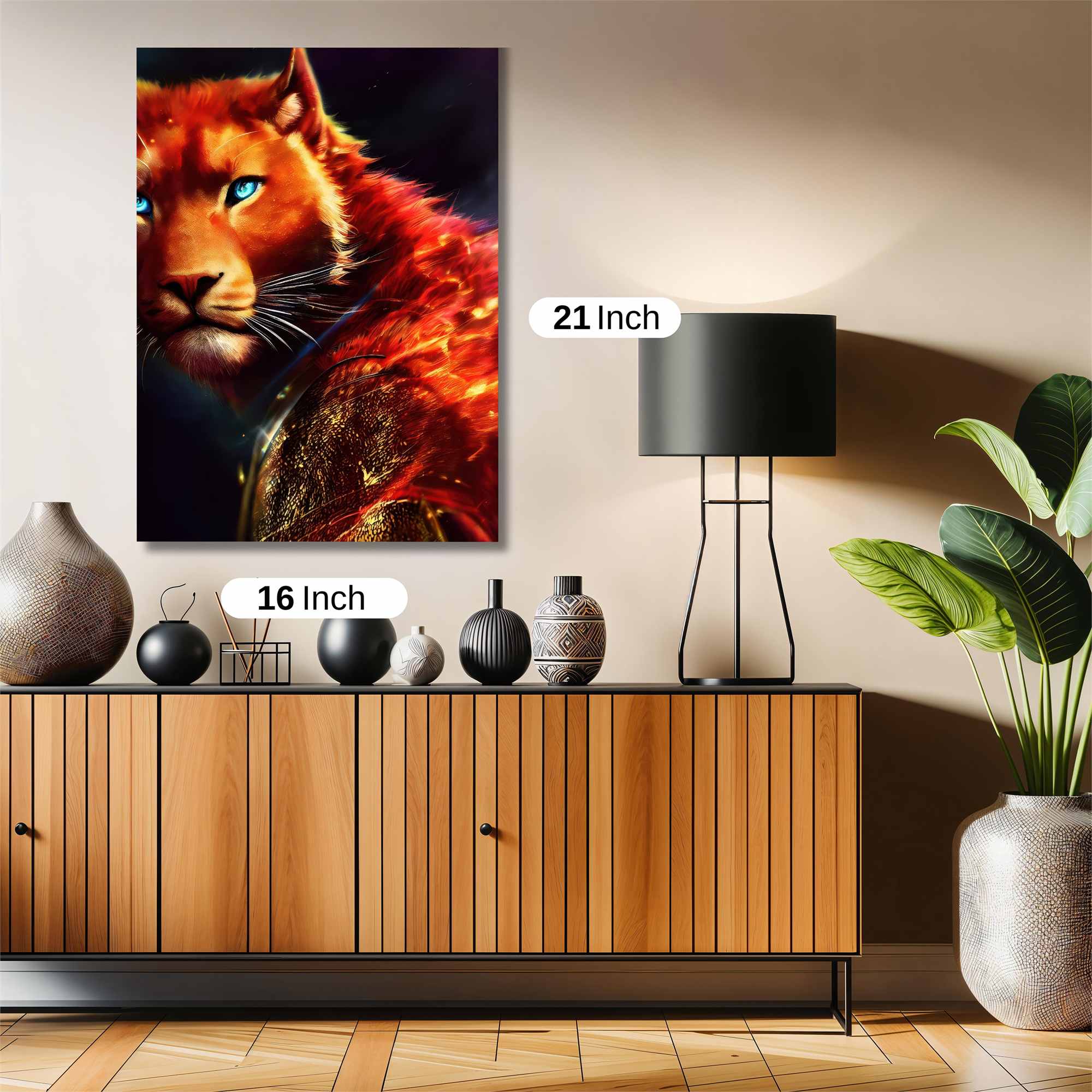 Firebrand Lion Safe Wall Magnetic / M