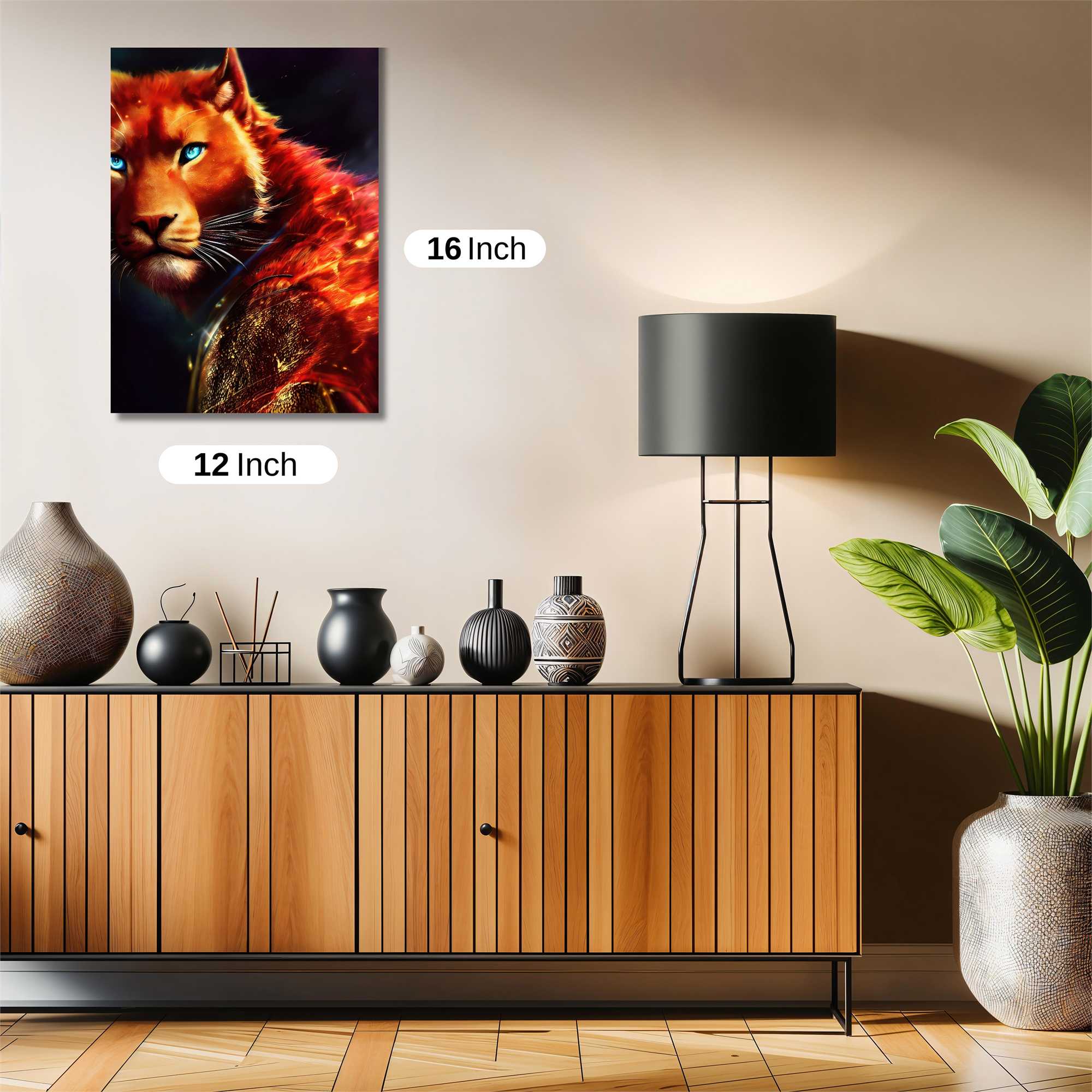 Firebrand Lion Safe Wall Magnetic / M