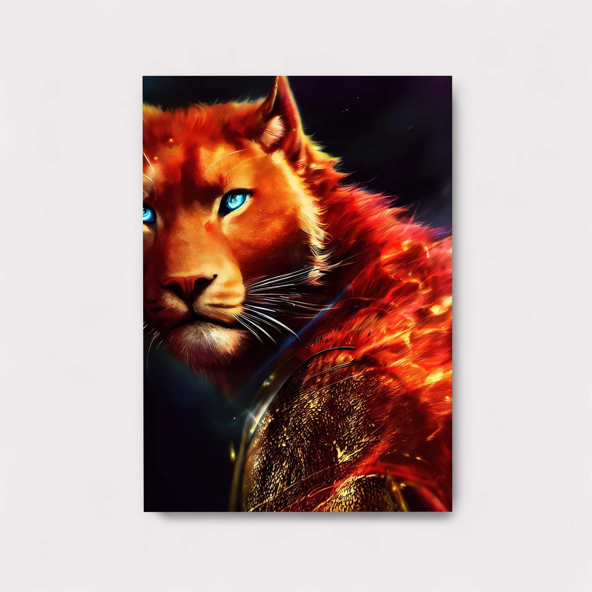 Firebrand Lion Safe Wall Magnetic / M