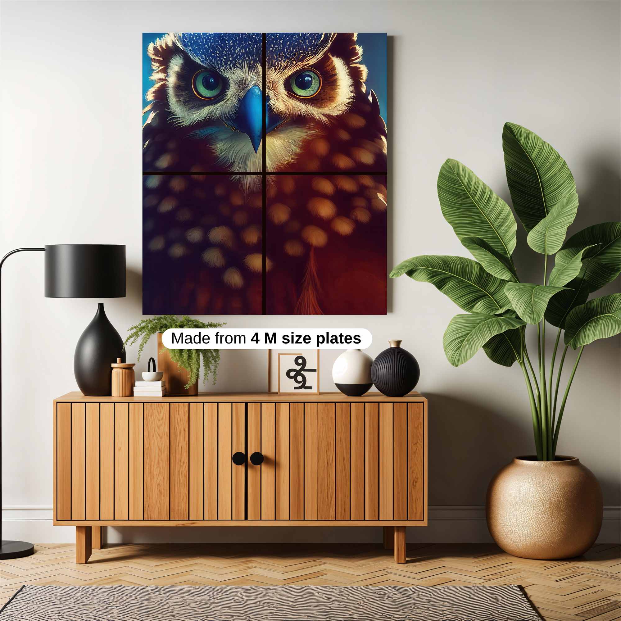 Owl Majestic Safe Wall Magnetic / M
