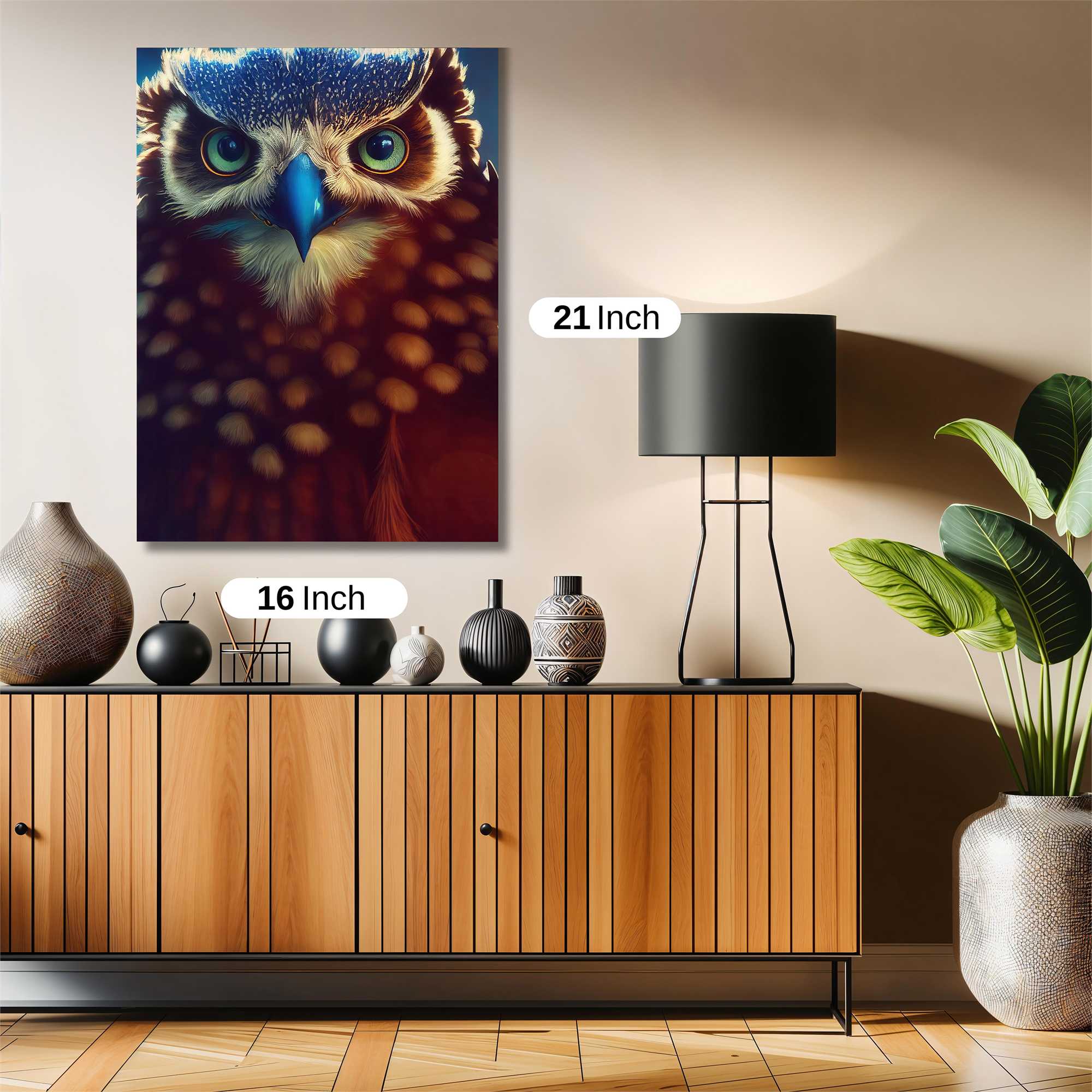 Owl Majestic Safe Wall Magnetic / M