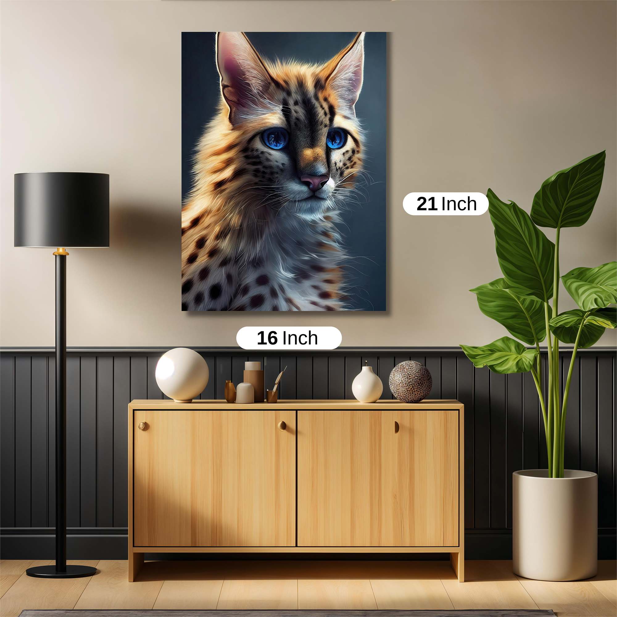 Serval Serene Safe Wall Magnetic / M