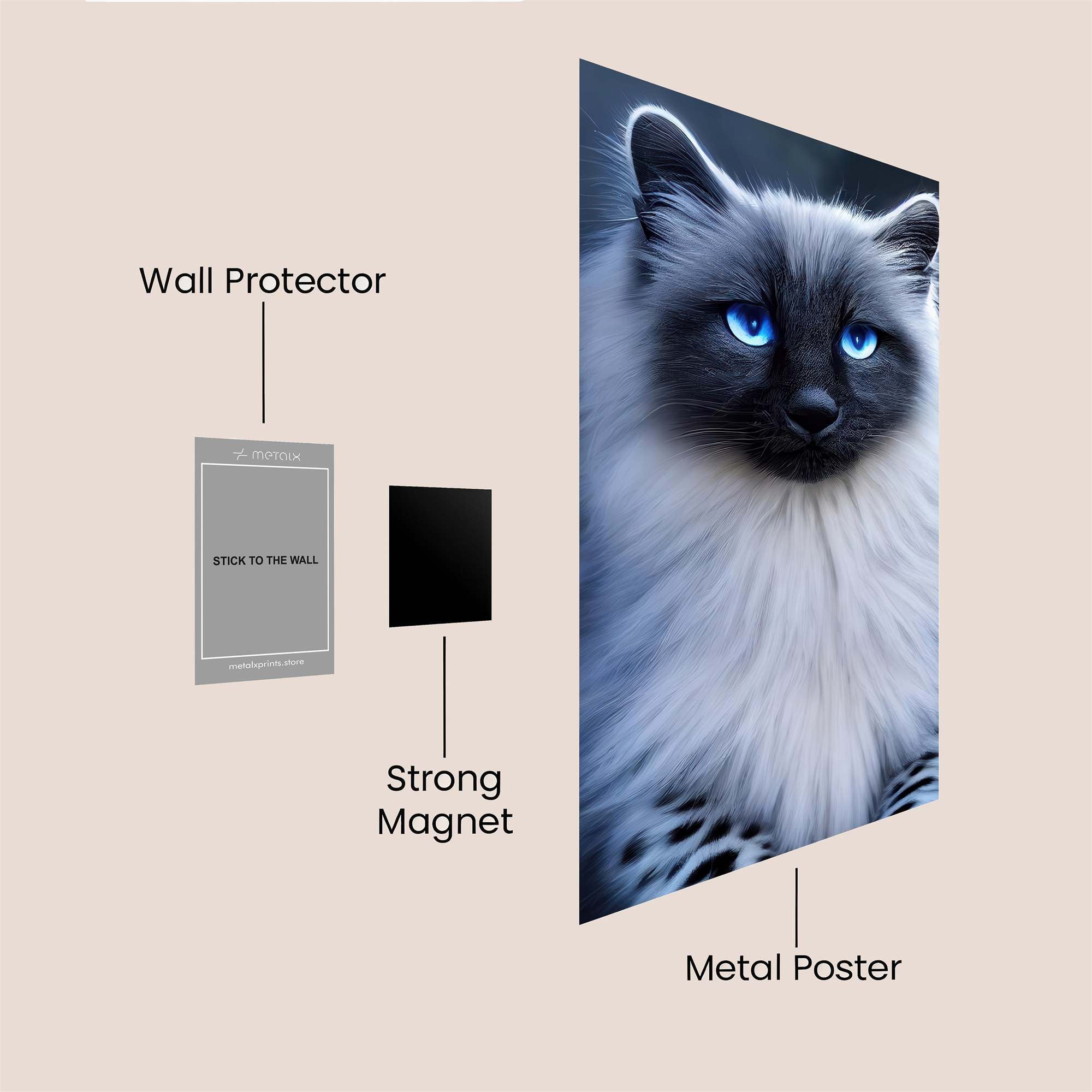 Mystic Serenity Safe Wall Magnetic / M