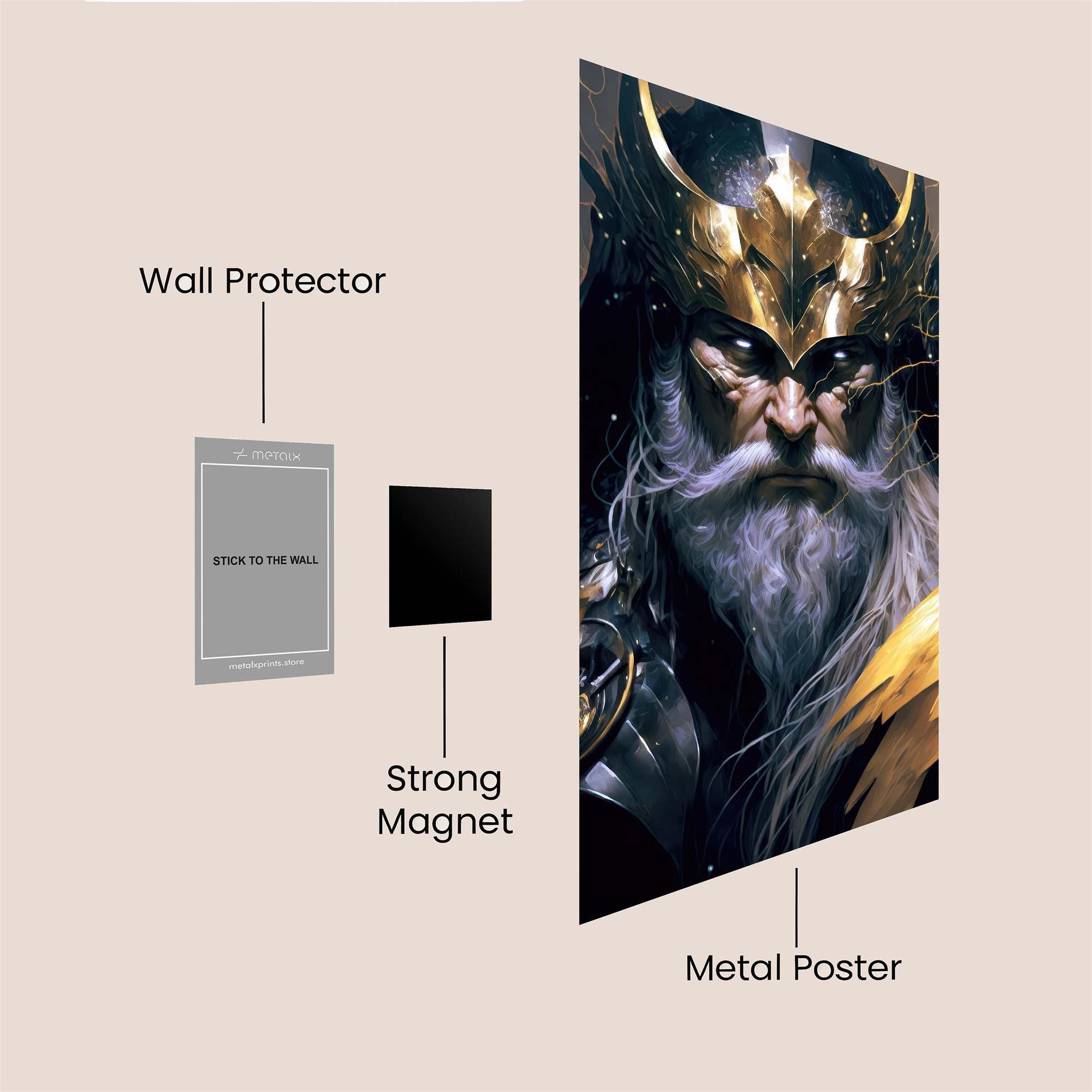 Odin Resolute Safe Wall Magnetic / M