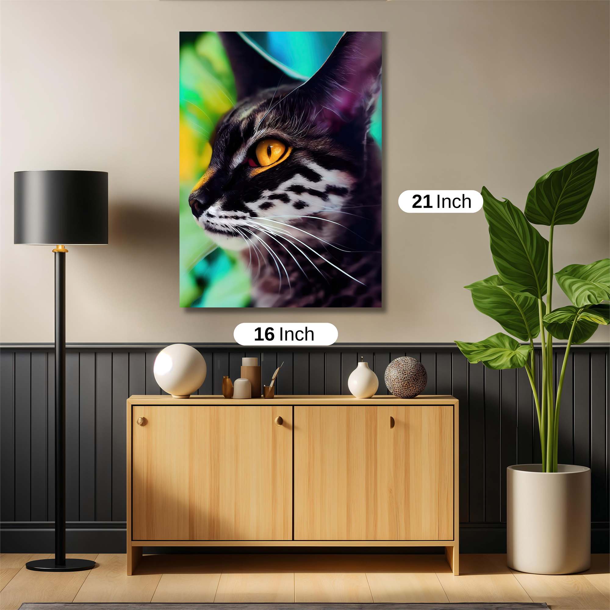 Mystic Gaze Safe Wall Magnetic / M