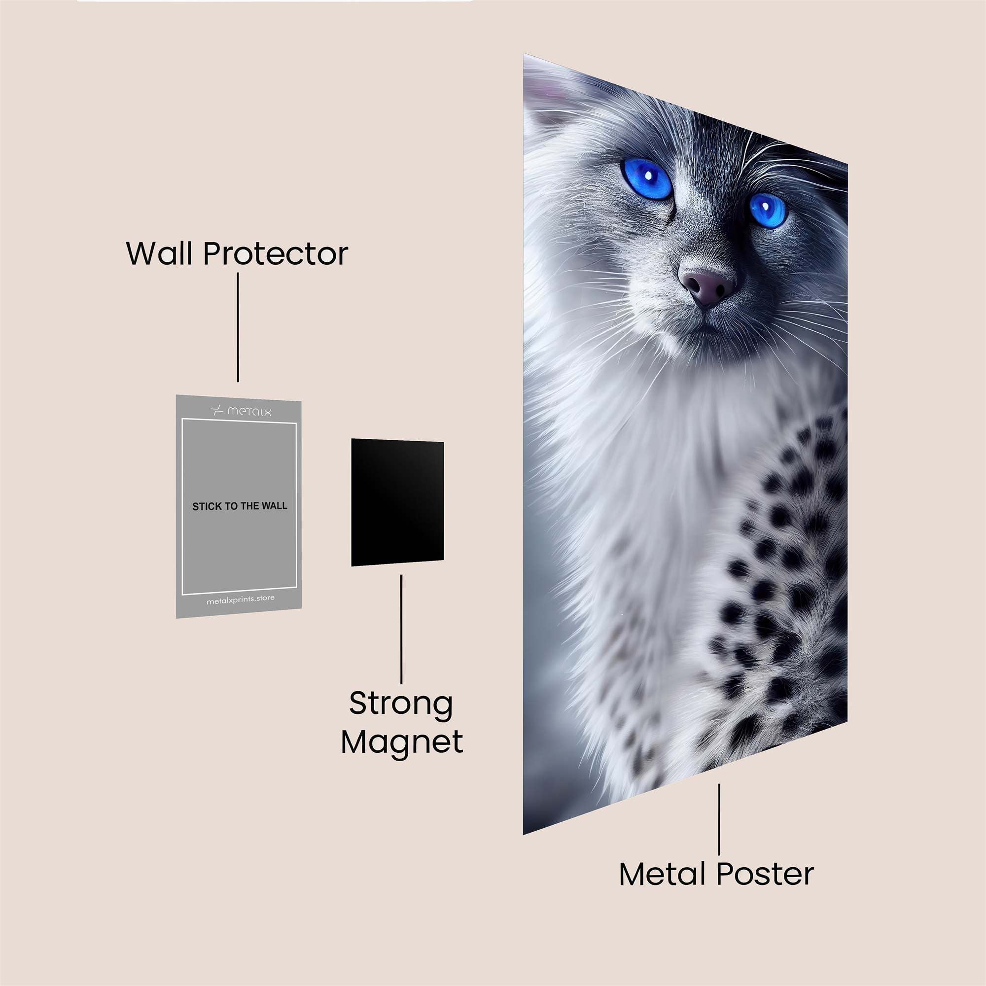 Mystic Gaze Safe Wall Magnetic / M