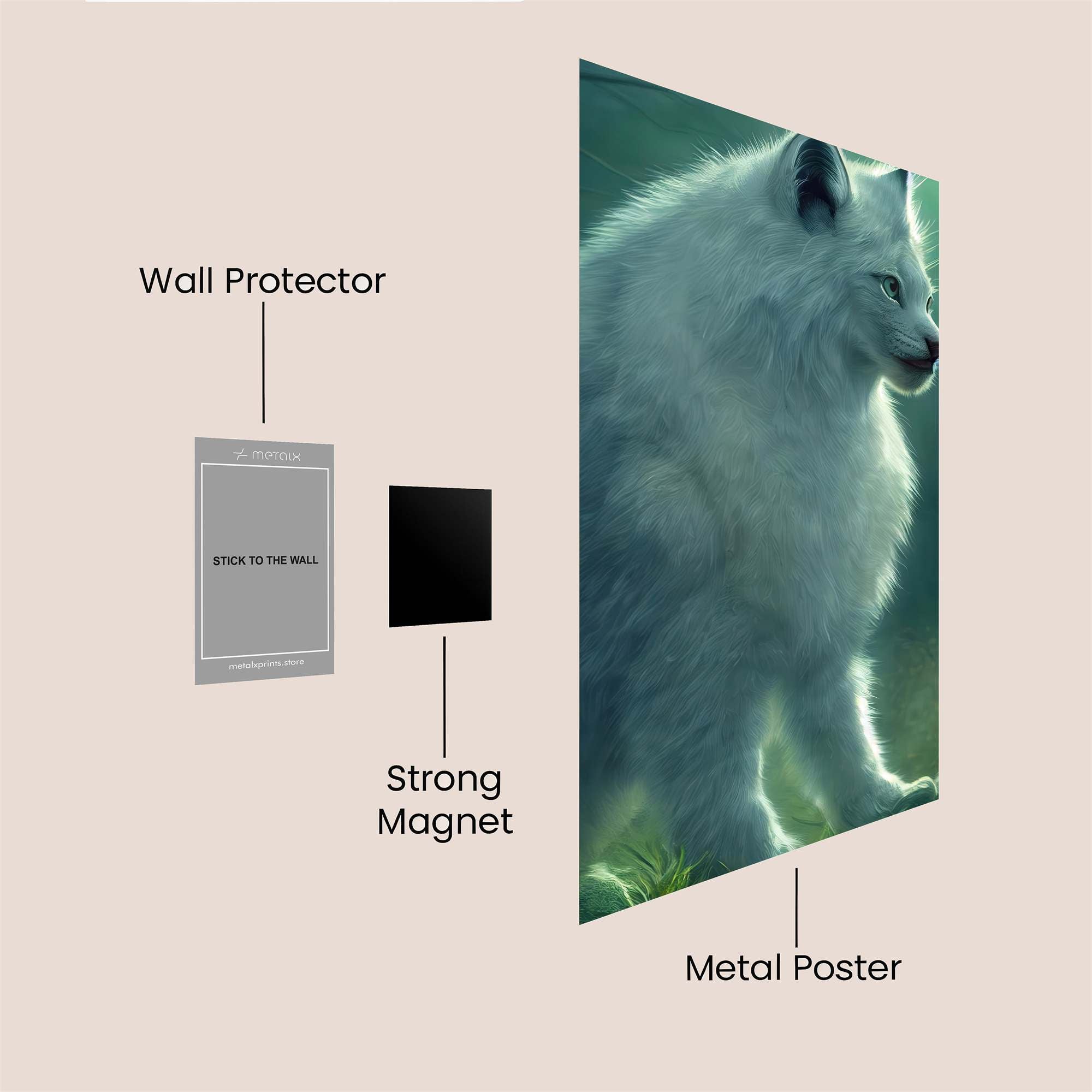Frosty Enigma Safe Wall Magnetic / M