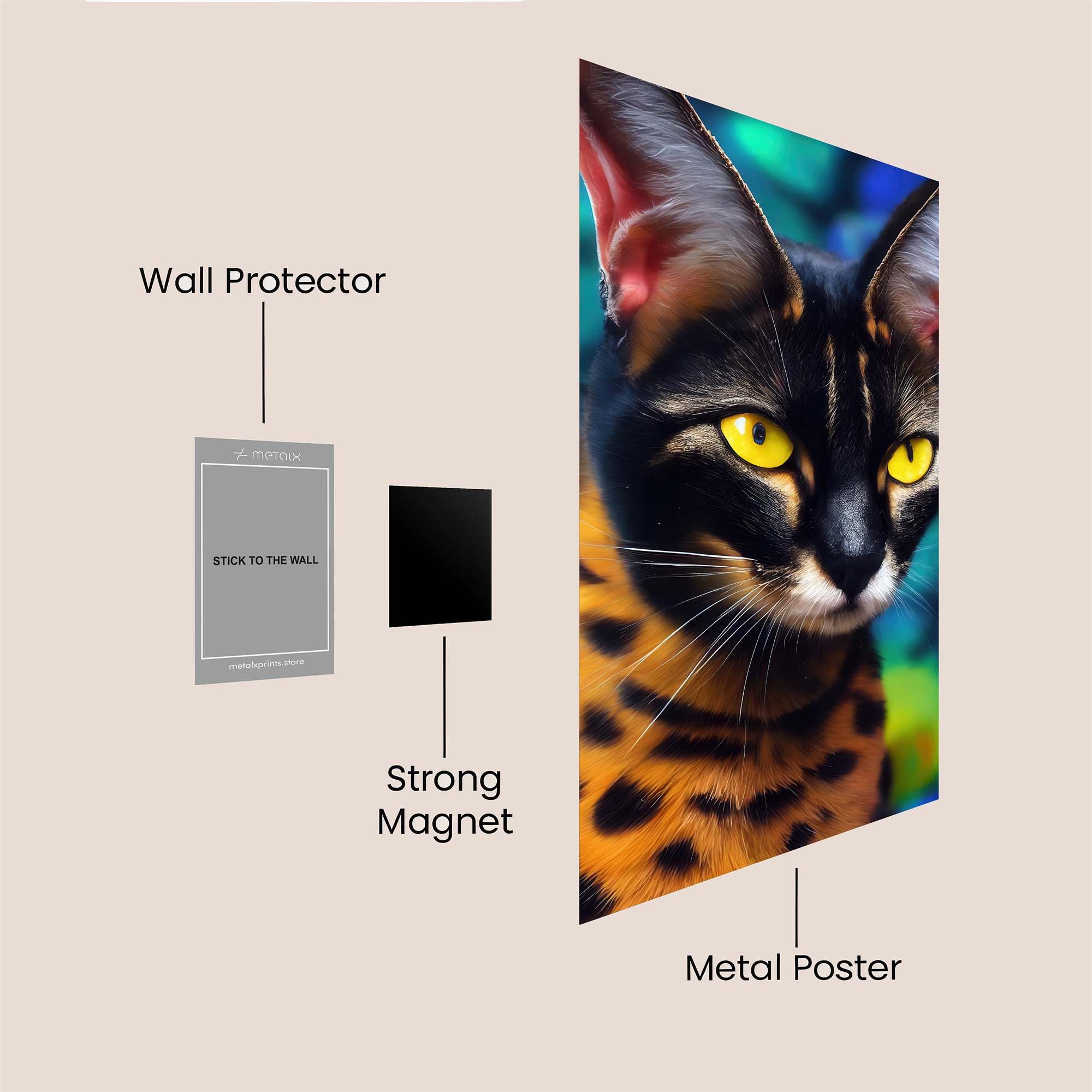 Savannah Serene Safe Wall Magnetic / M