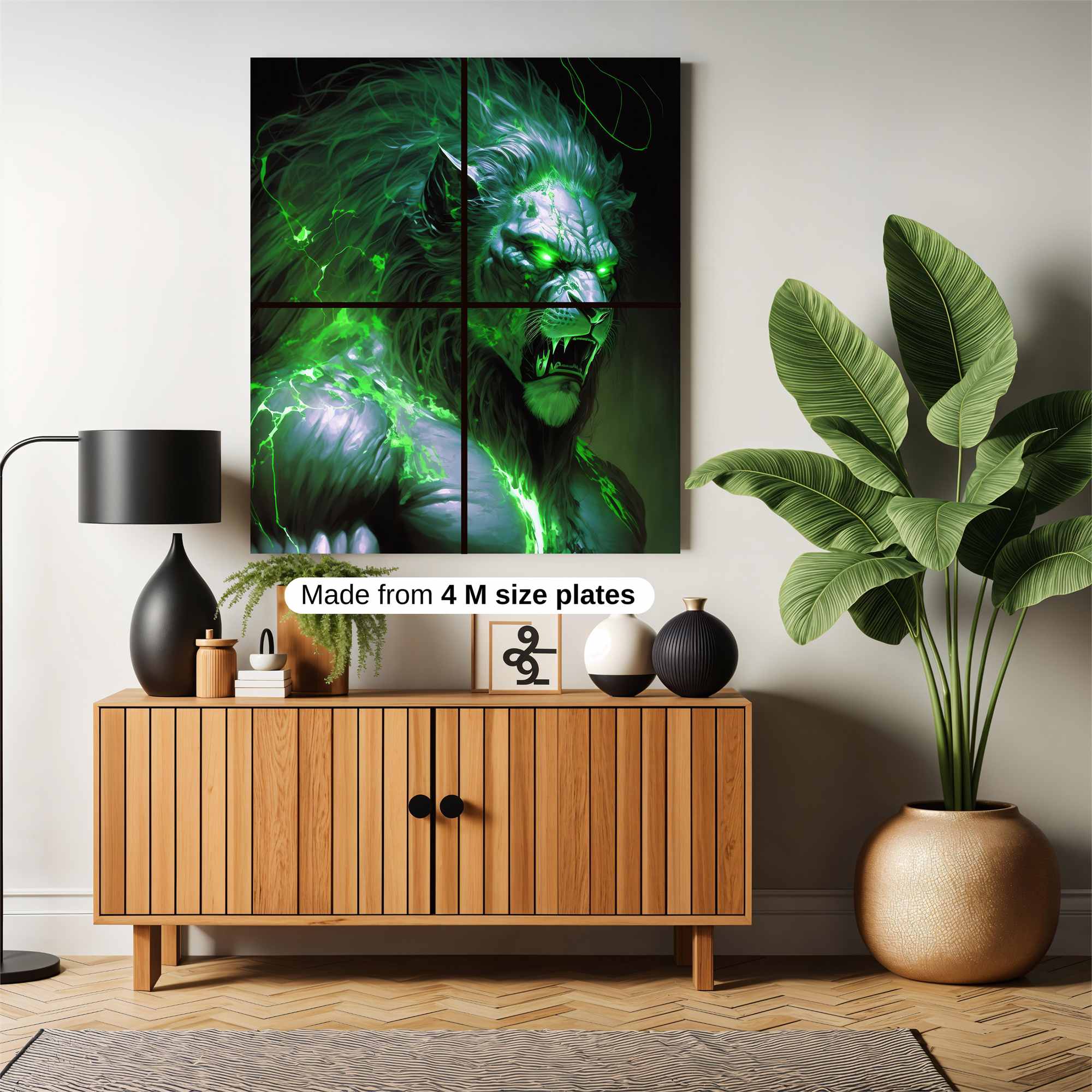 Lion Fury Safe Wall Magnetic / M