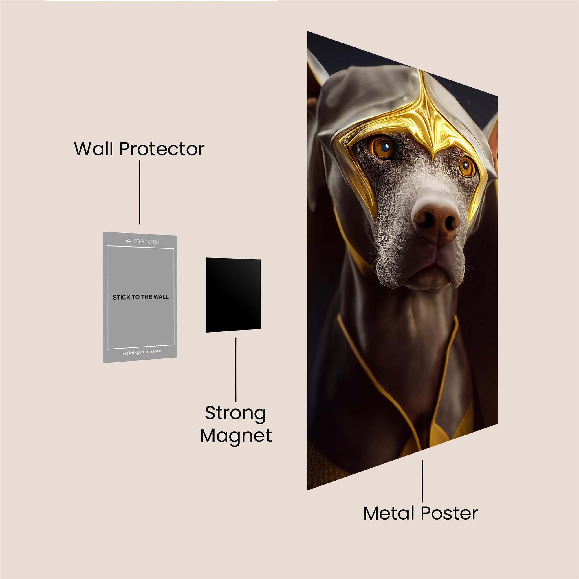 Pharaoh Regal Safe Wall Magnetic / M