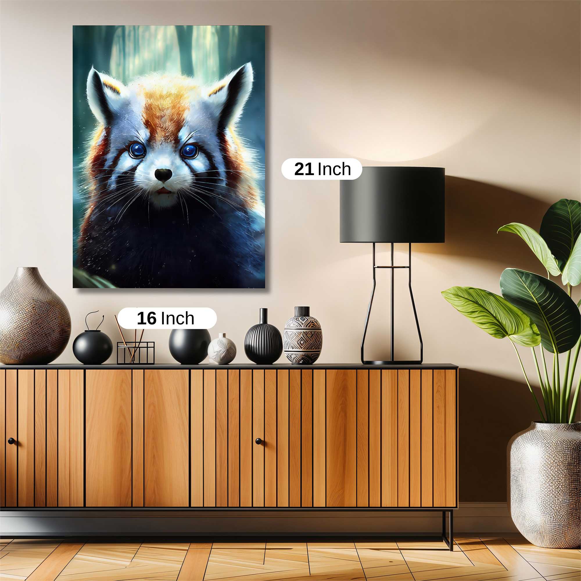 Red Panda Enchantment Safe Wall Magnetic / M