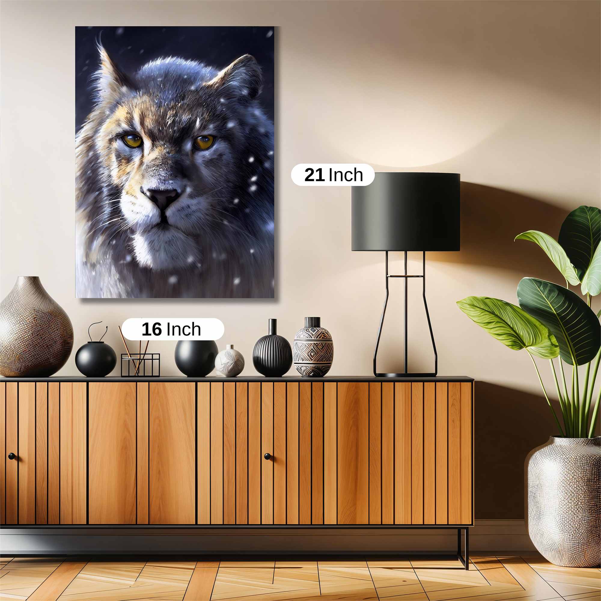 Lion Blizzard Safe Wall Magnetic / M