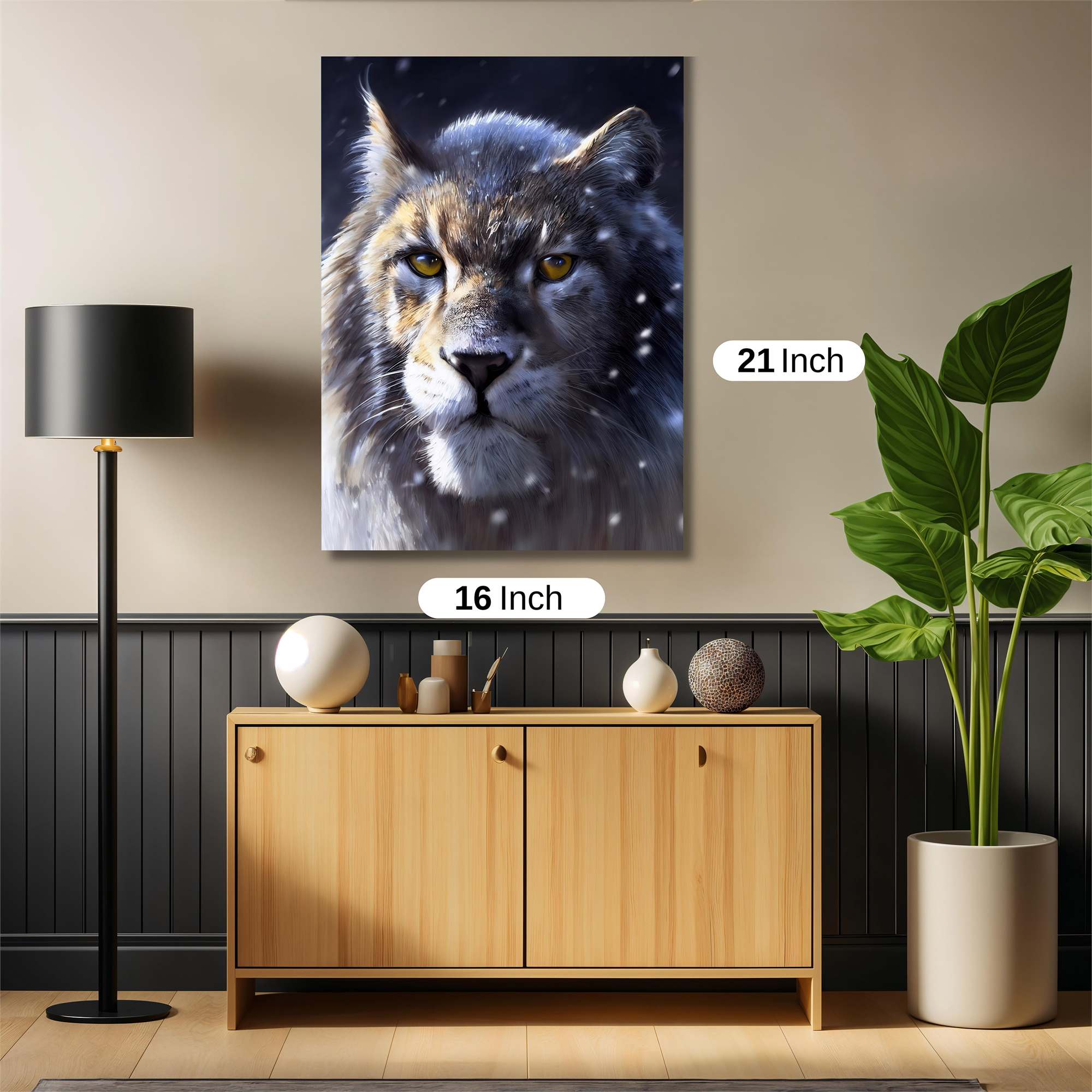 Lion Blizzard Safe Wall Magnetic / M