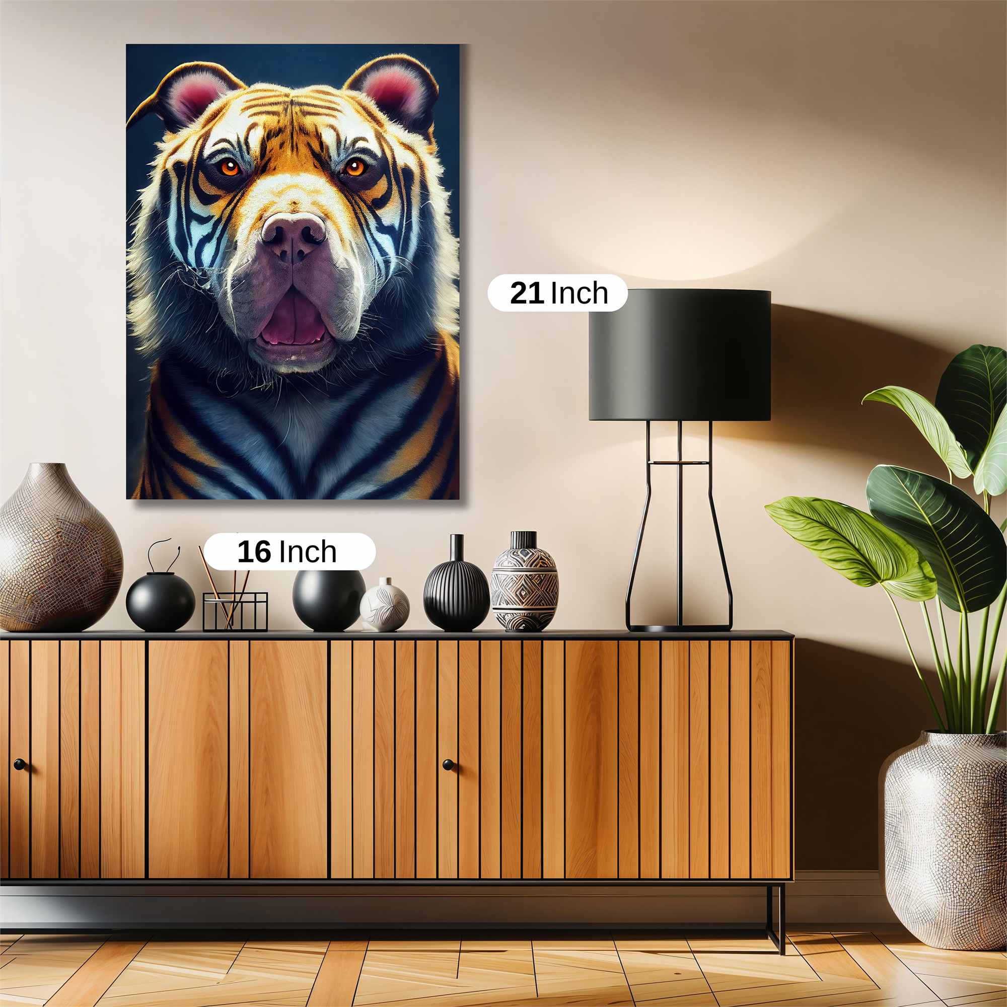 TigerPug Fierce Safe Wall Magnetic / M