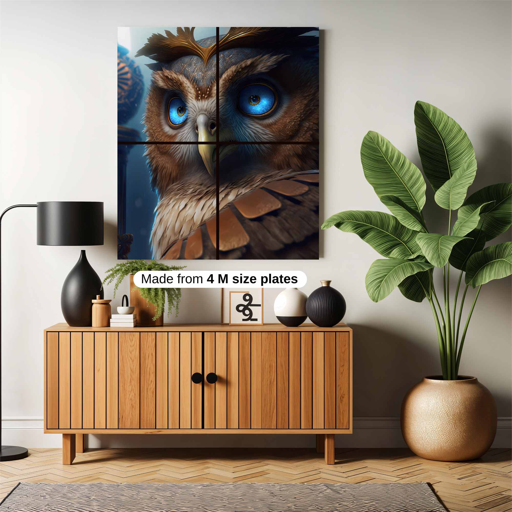 Owl Enigma Safe Wall Magnetic / M