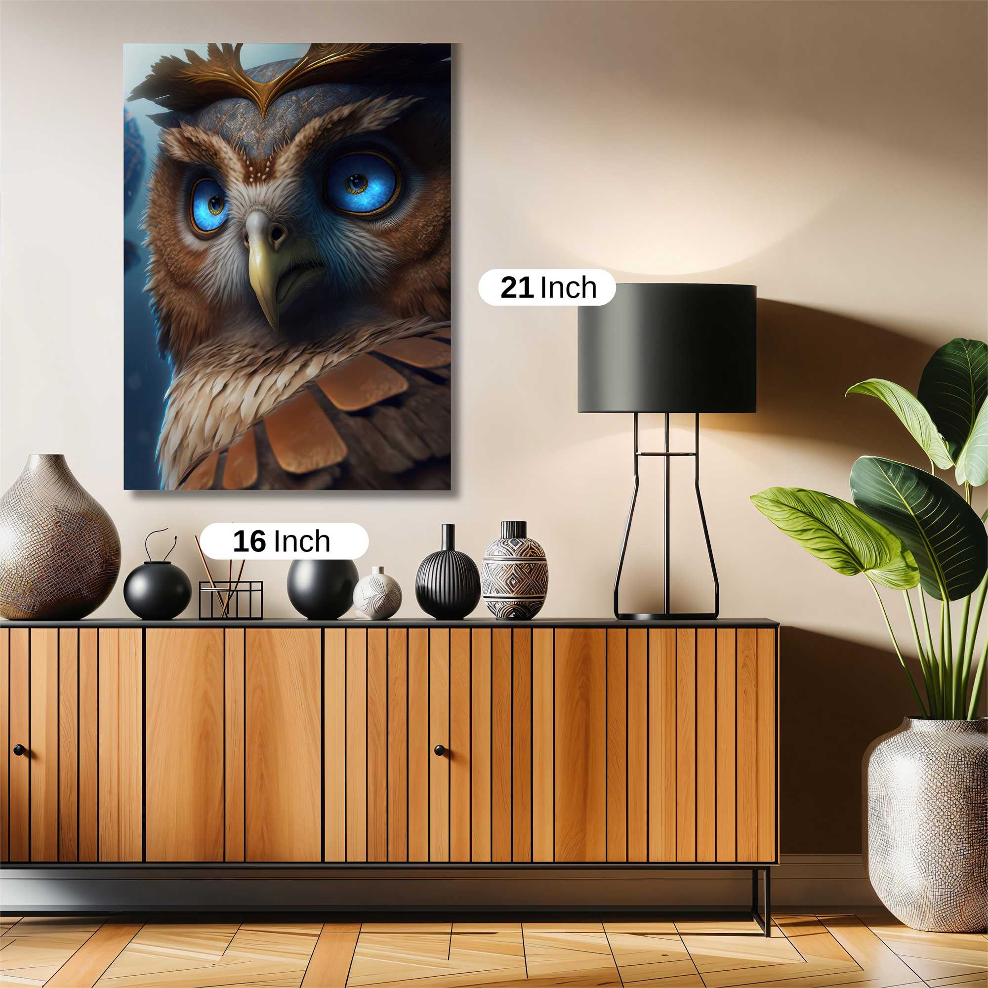 Owl Enigma Safe Wall Magnetic / M