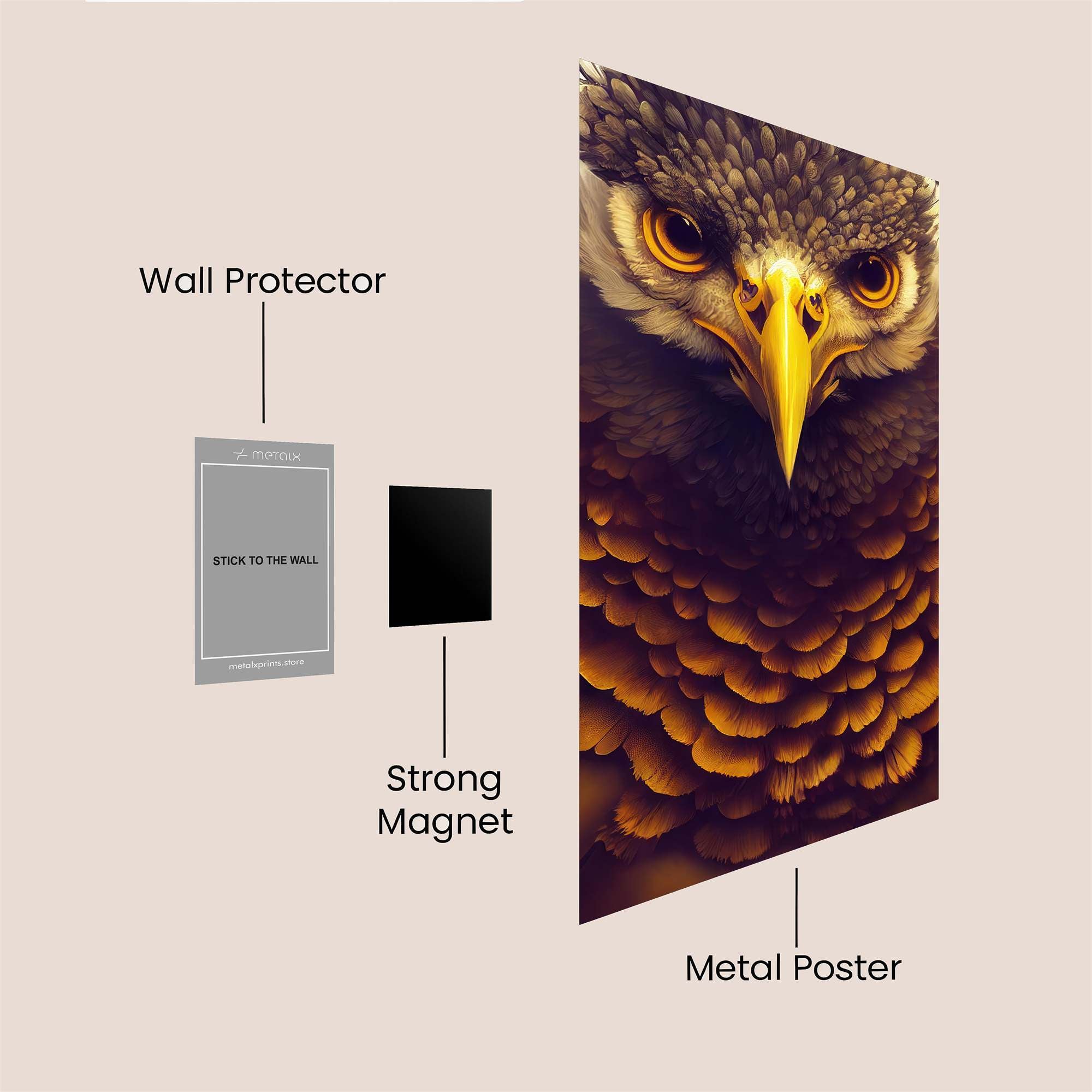 Eagle Majesty Safe Wall Magnetic / M
