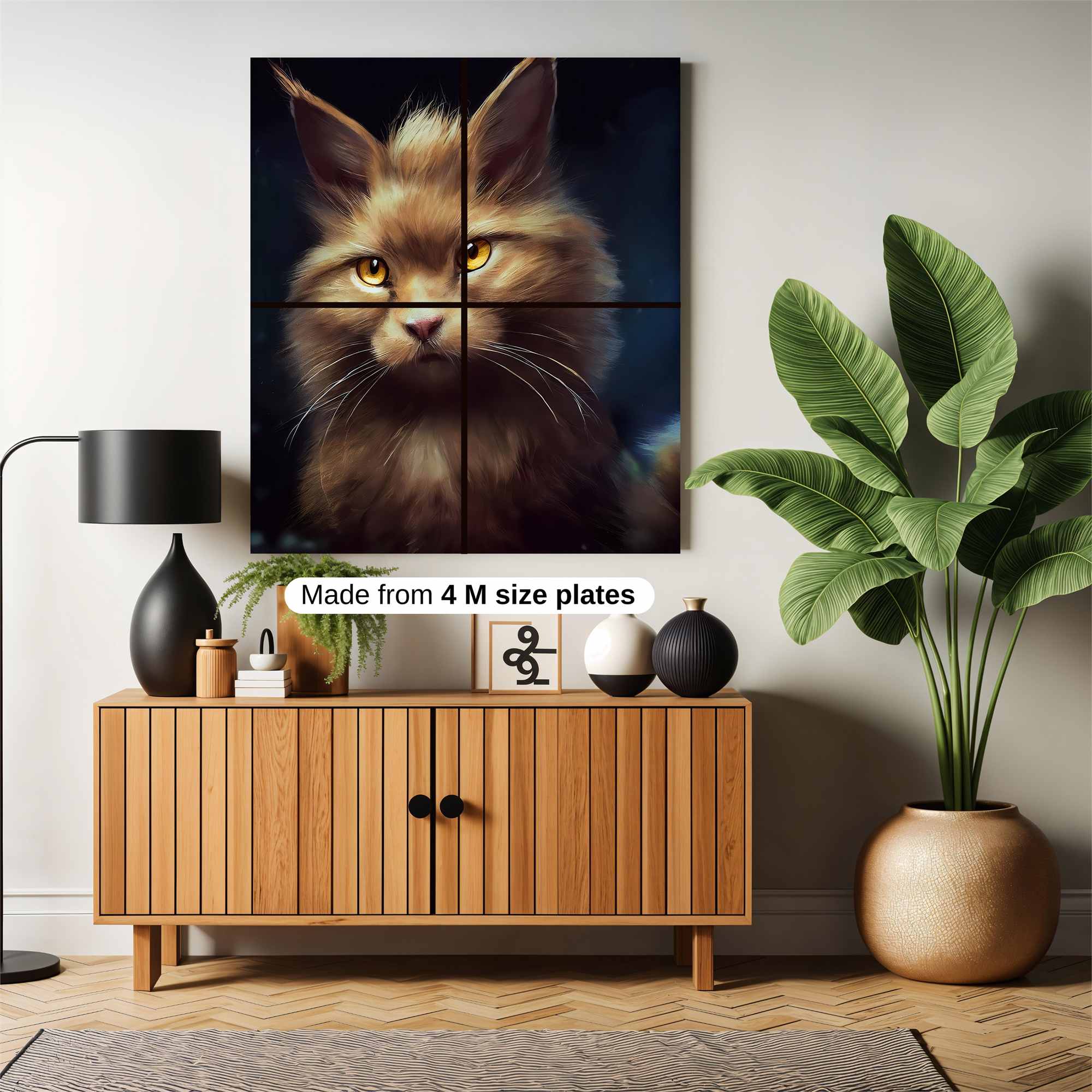 Mystic Feline Safe Wall Magnetic / M