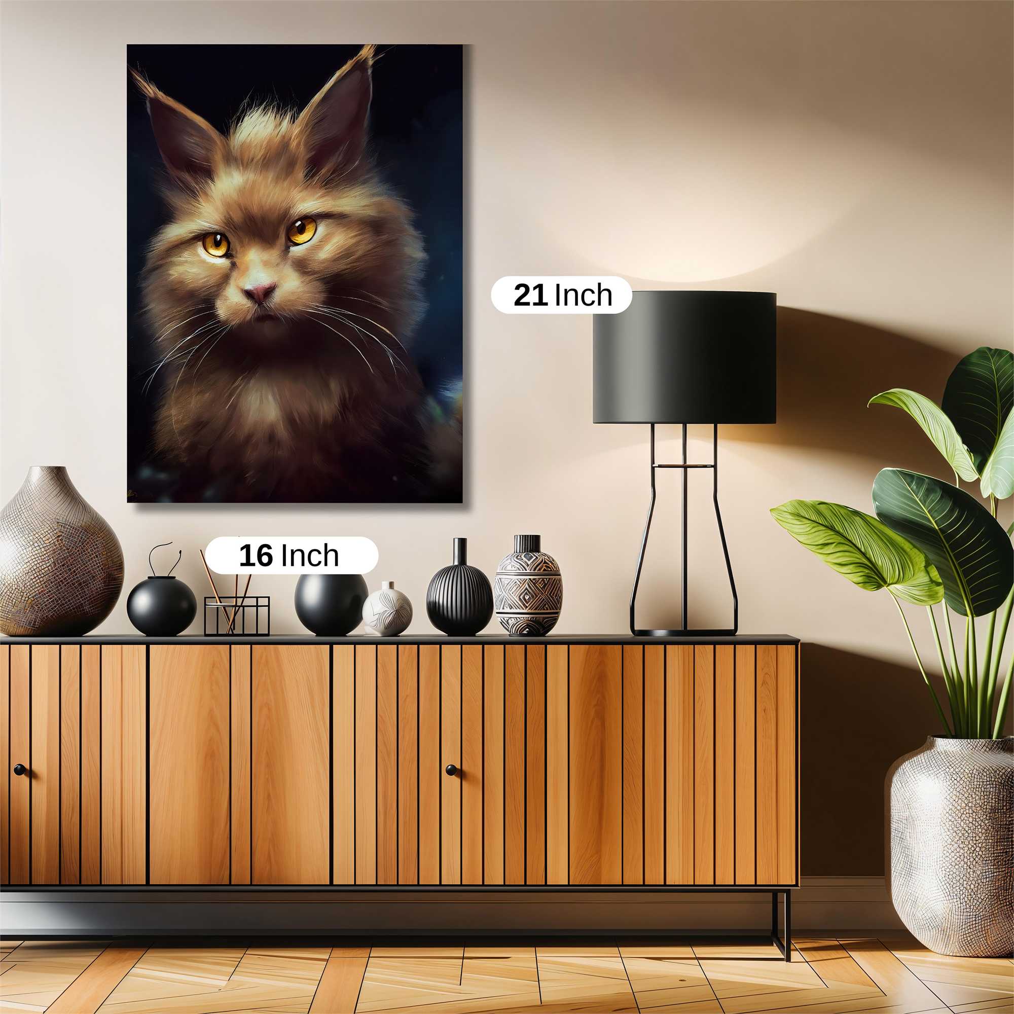 Mystic Feline Safe Wall Magnetic / M