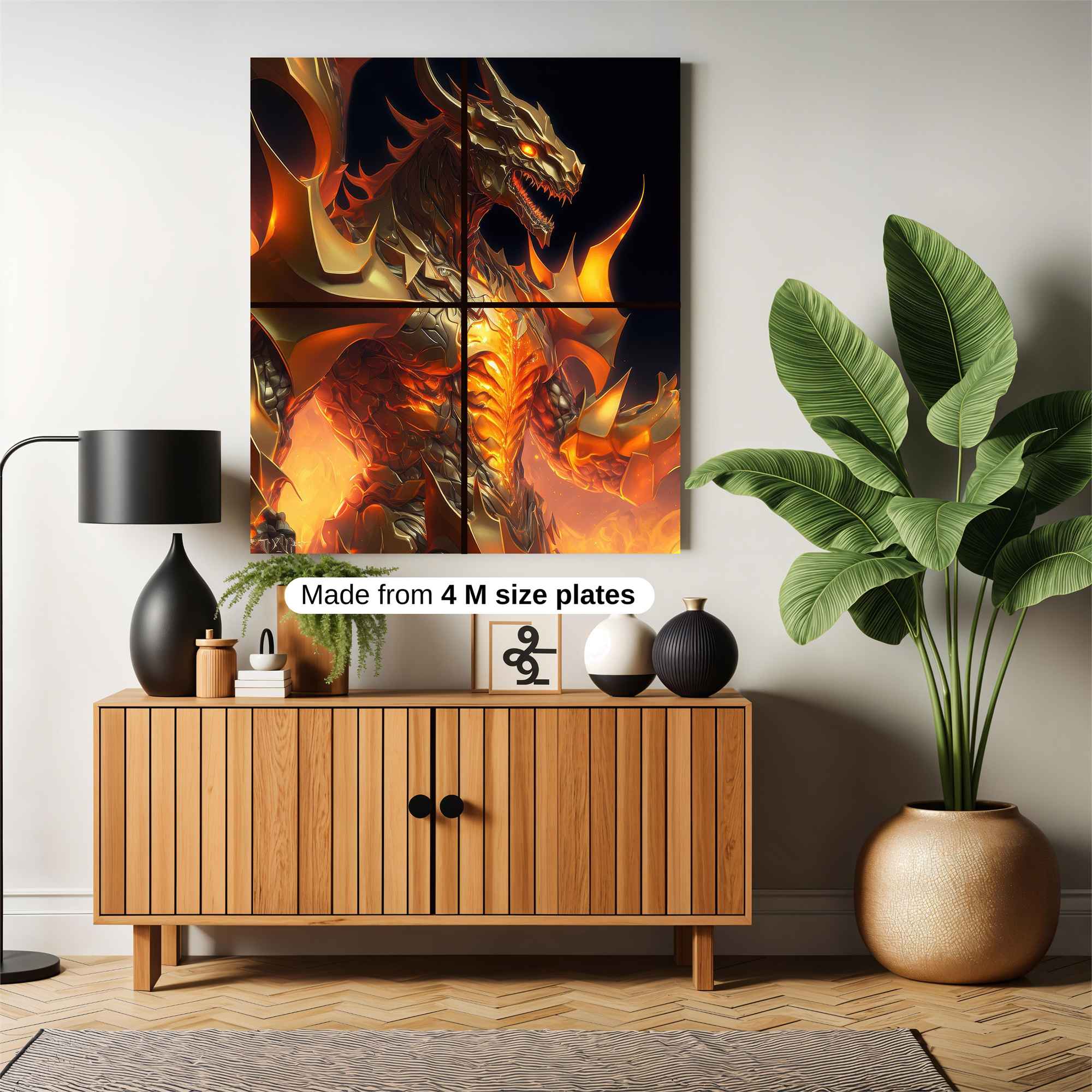 Inferno Majesty Safe Wall Magnetic / M