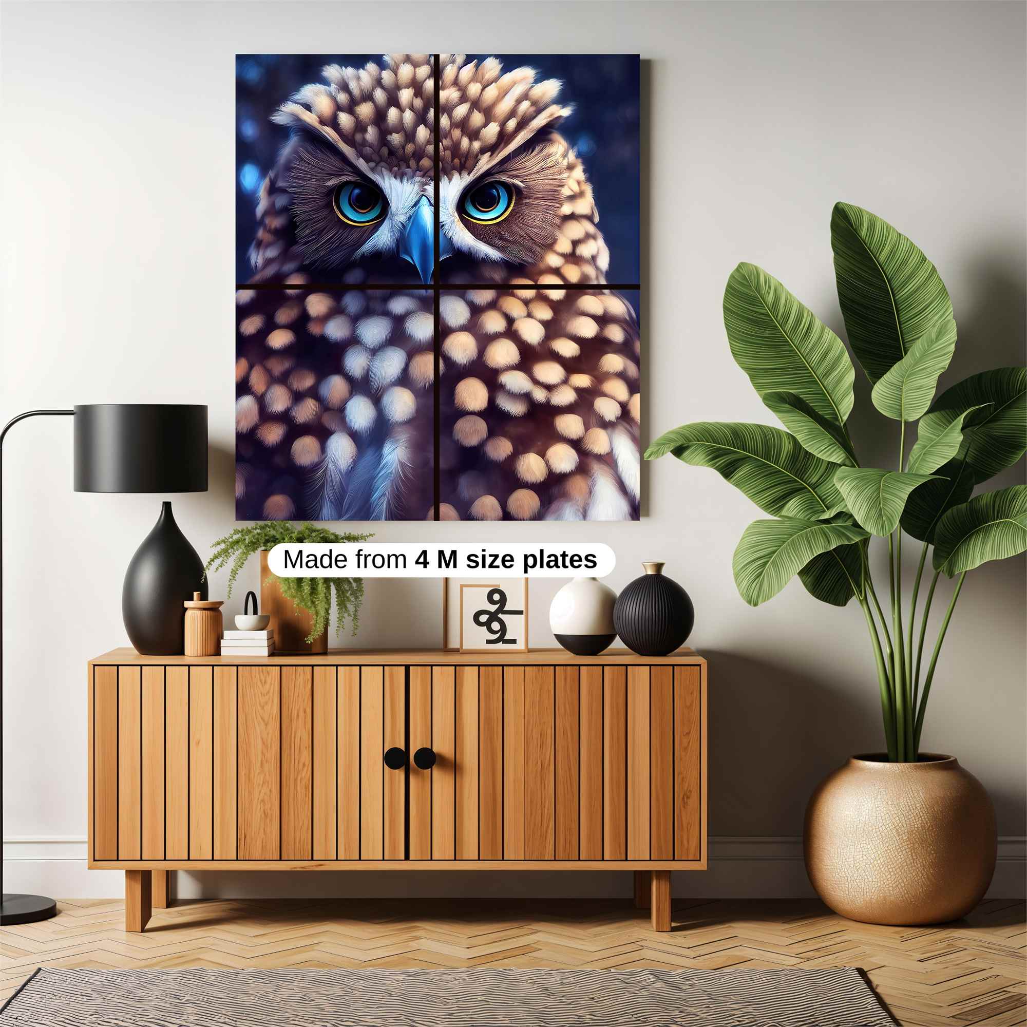 Owl Enigma Safe Wall Magnetic / M