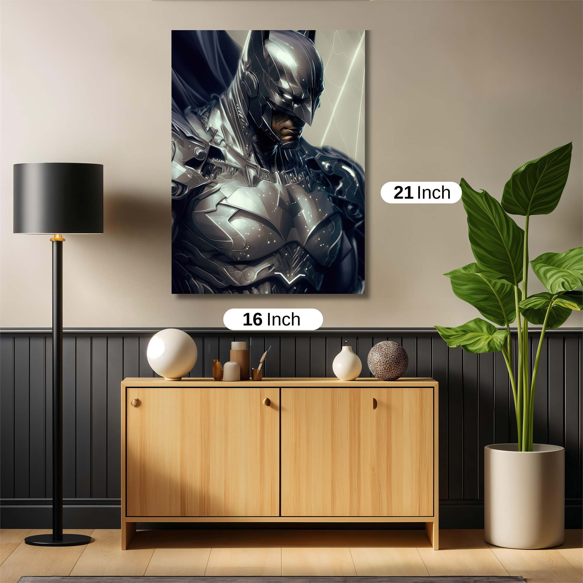 Batman Resolute Safe Wall Magnetic / M