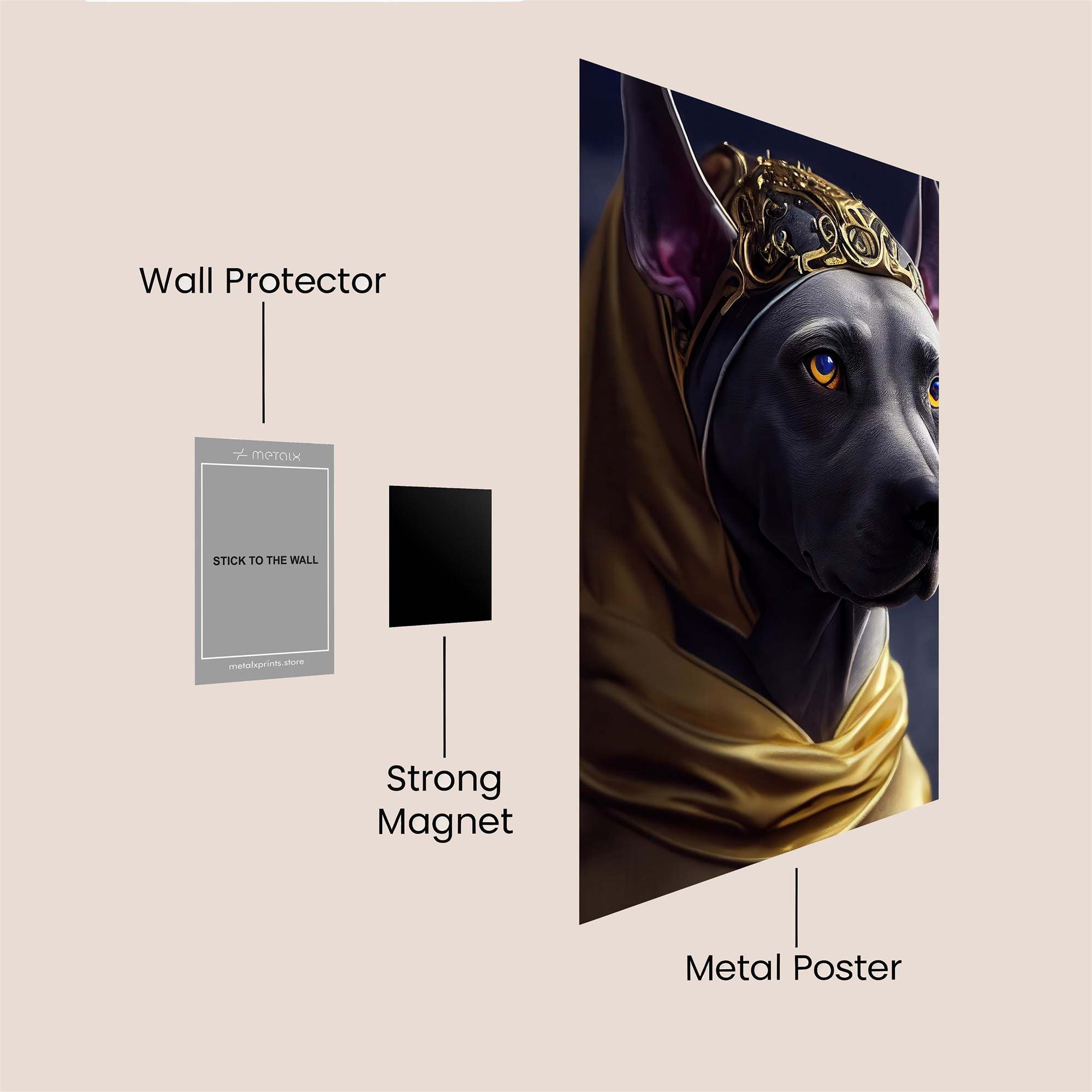 Anubis Regal Safe Wall Magnetic / M