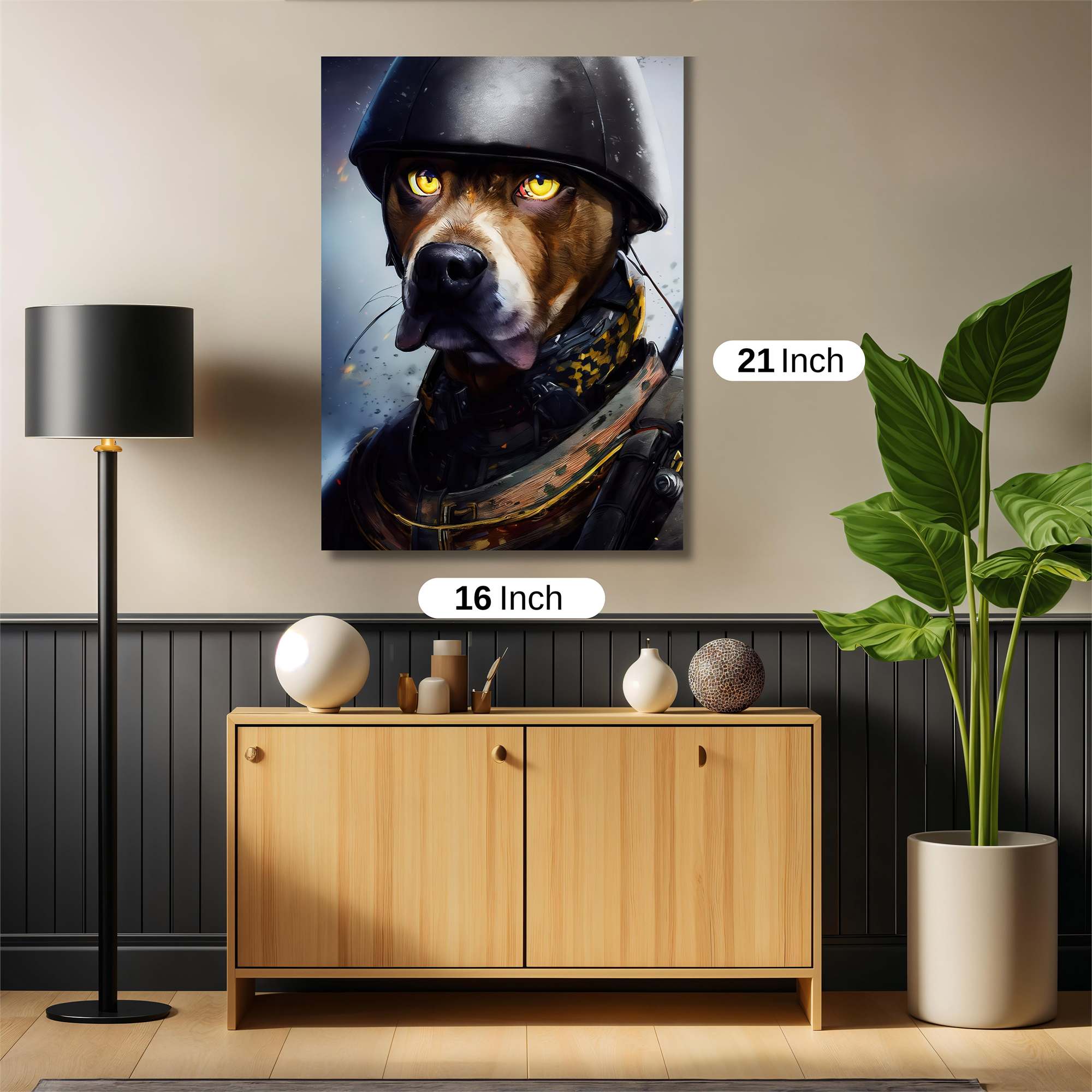 Soldier Hound Safe Wall Magnetic / M