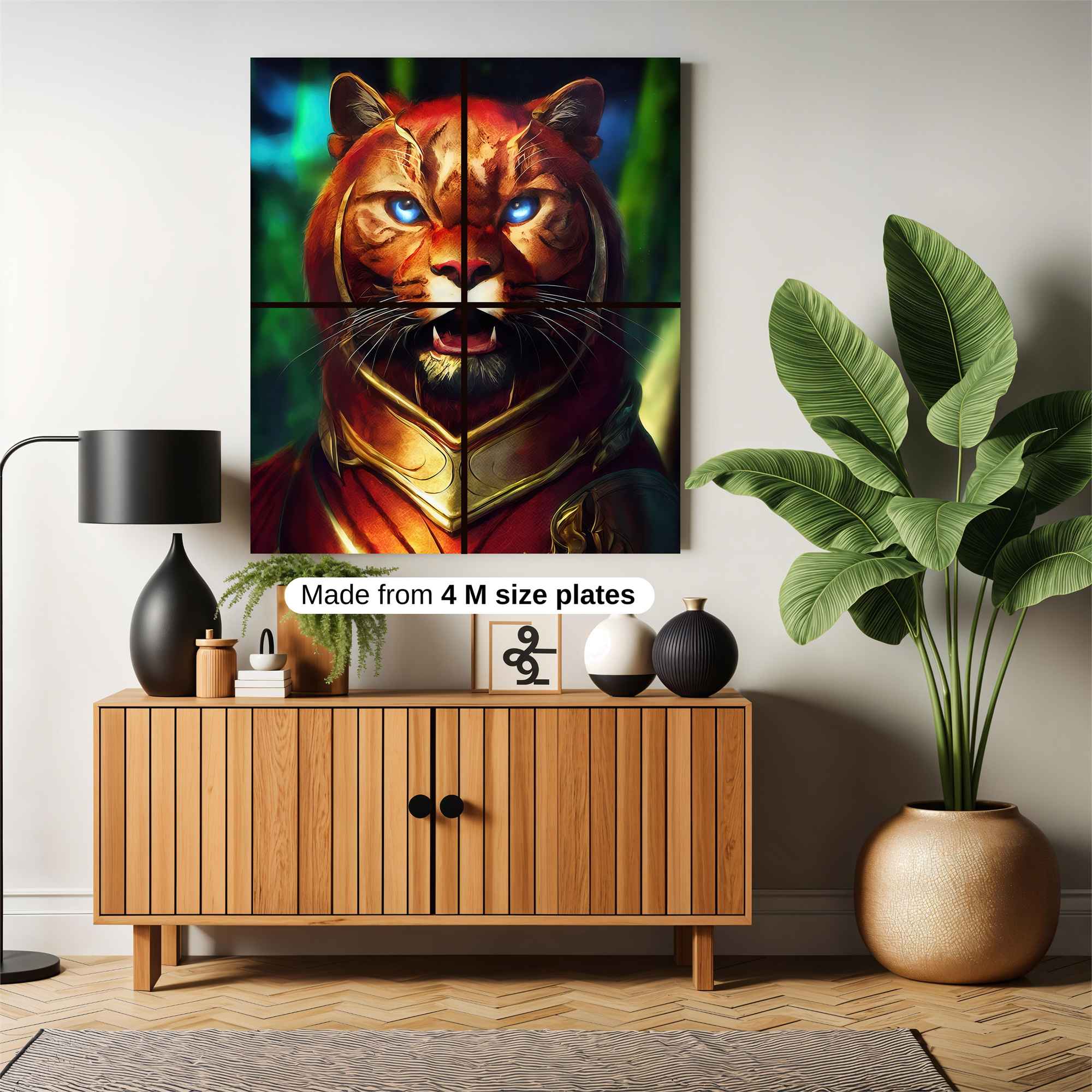 Feline Majesty Safe Wall Magnetic / M