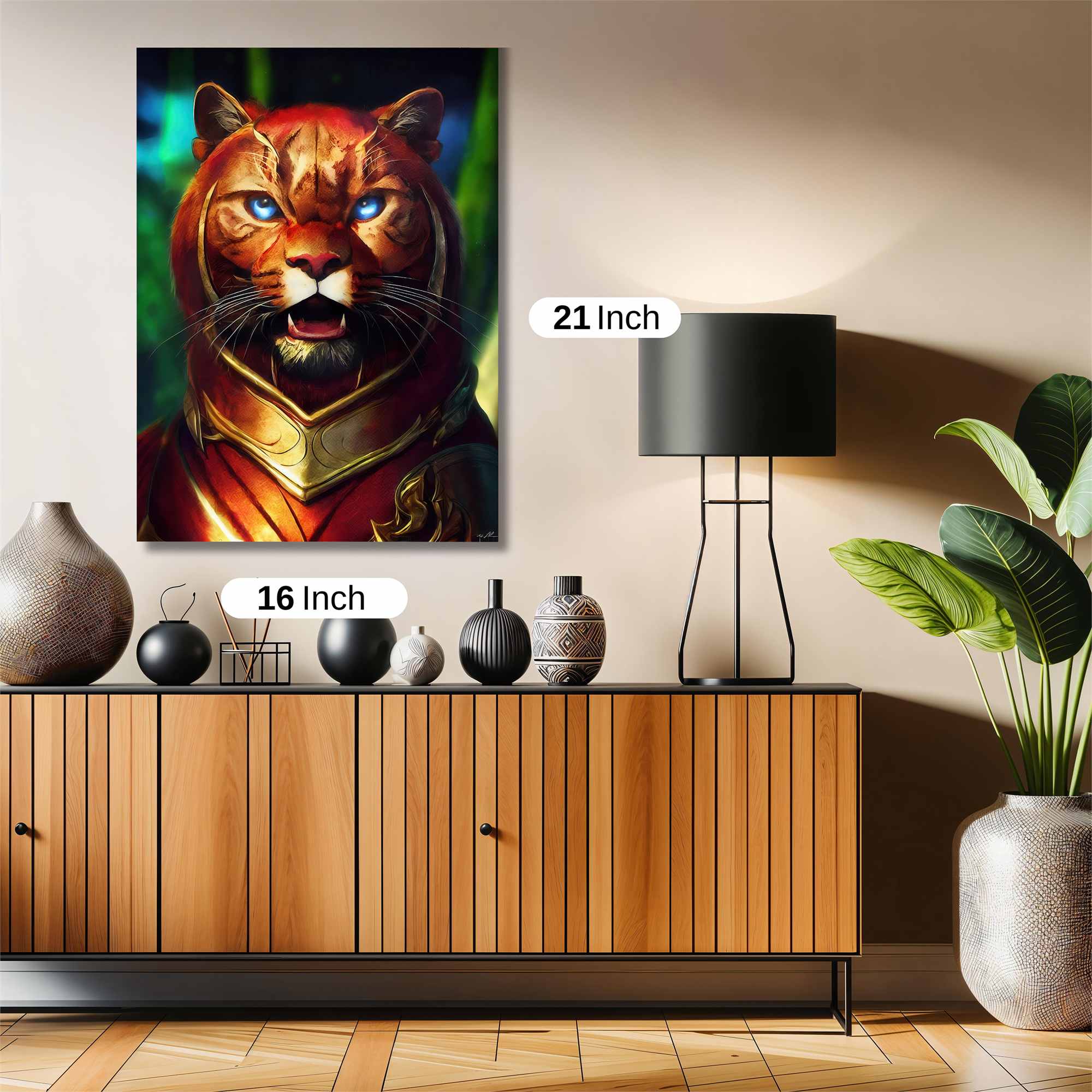 Feline Majesty Safe Wall Magnetic / M