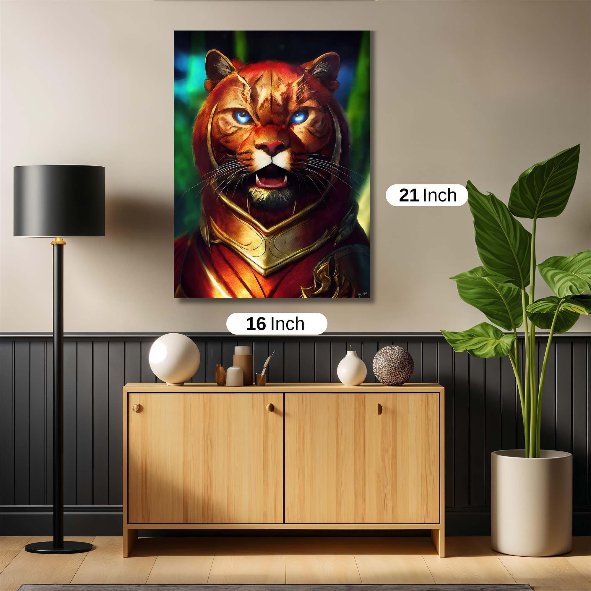 Feline Majesty Safe Wall Magnetic / M