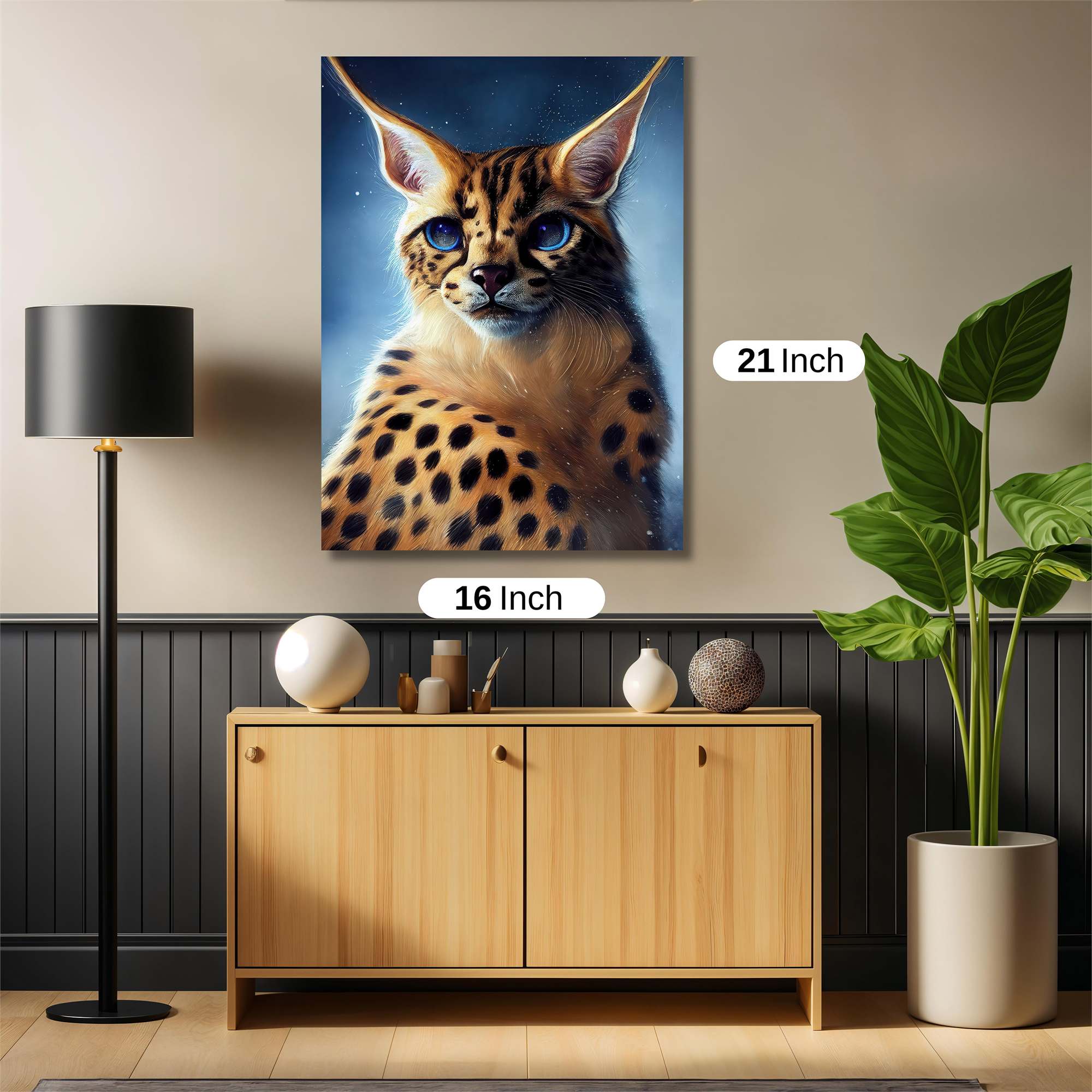 Serval Serene Safe Wall Magnetic / M