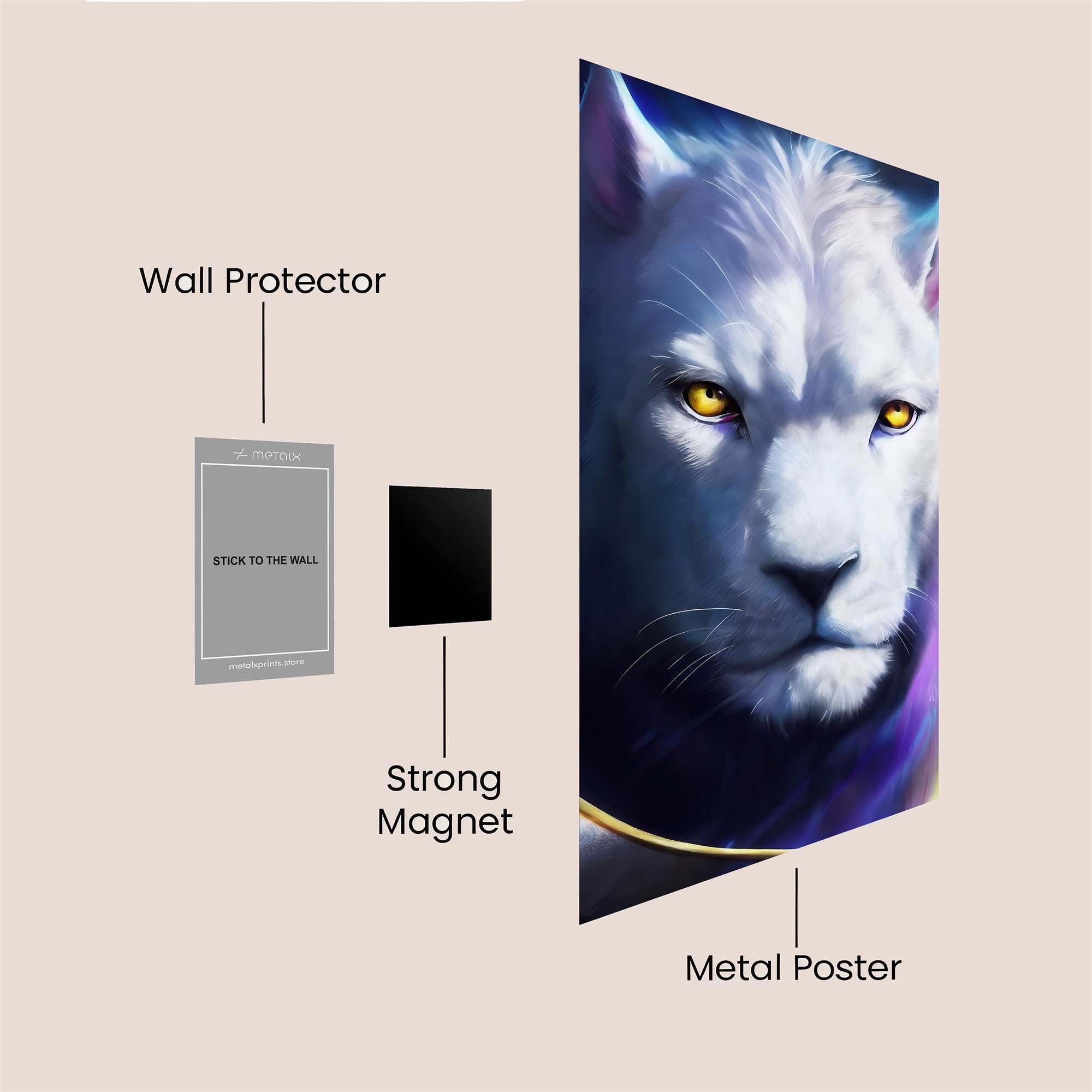 Lunar Majesty Safe Wall Magnetic / M