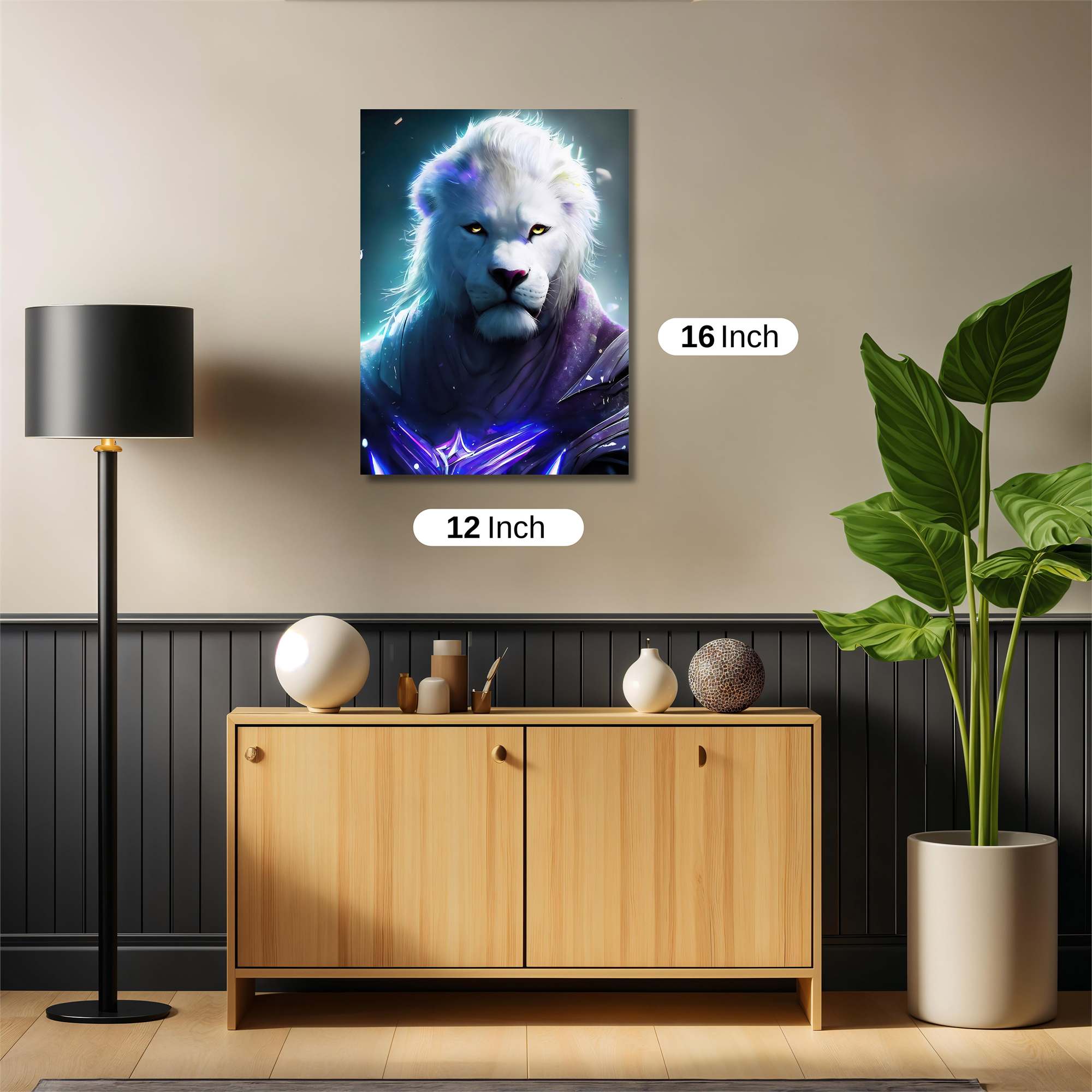 Lion Mystic Safe Wall Magnetic / M