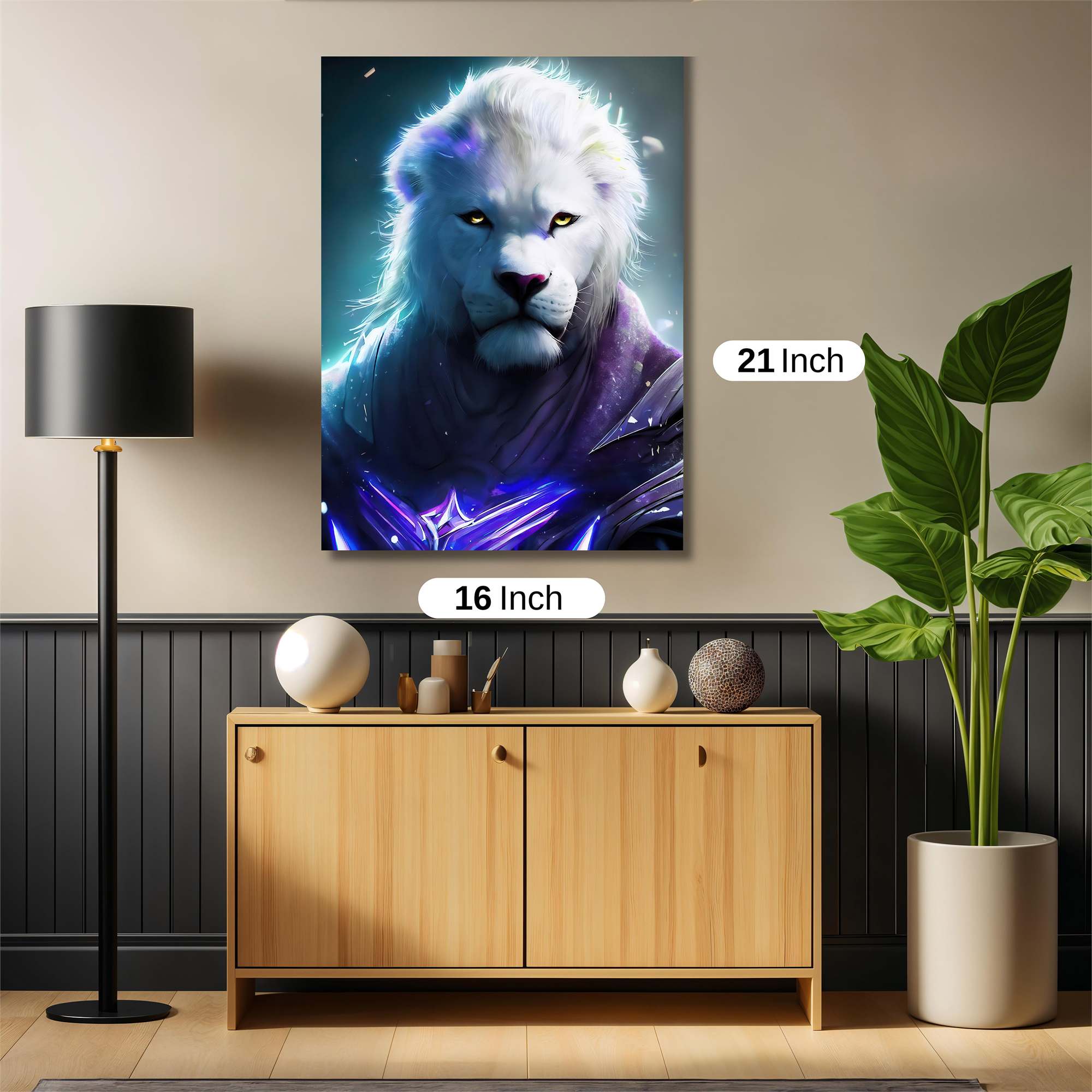 Lion Mystic Safe Wall Magnetic / M