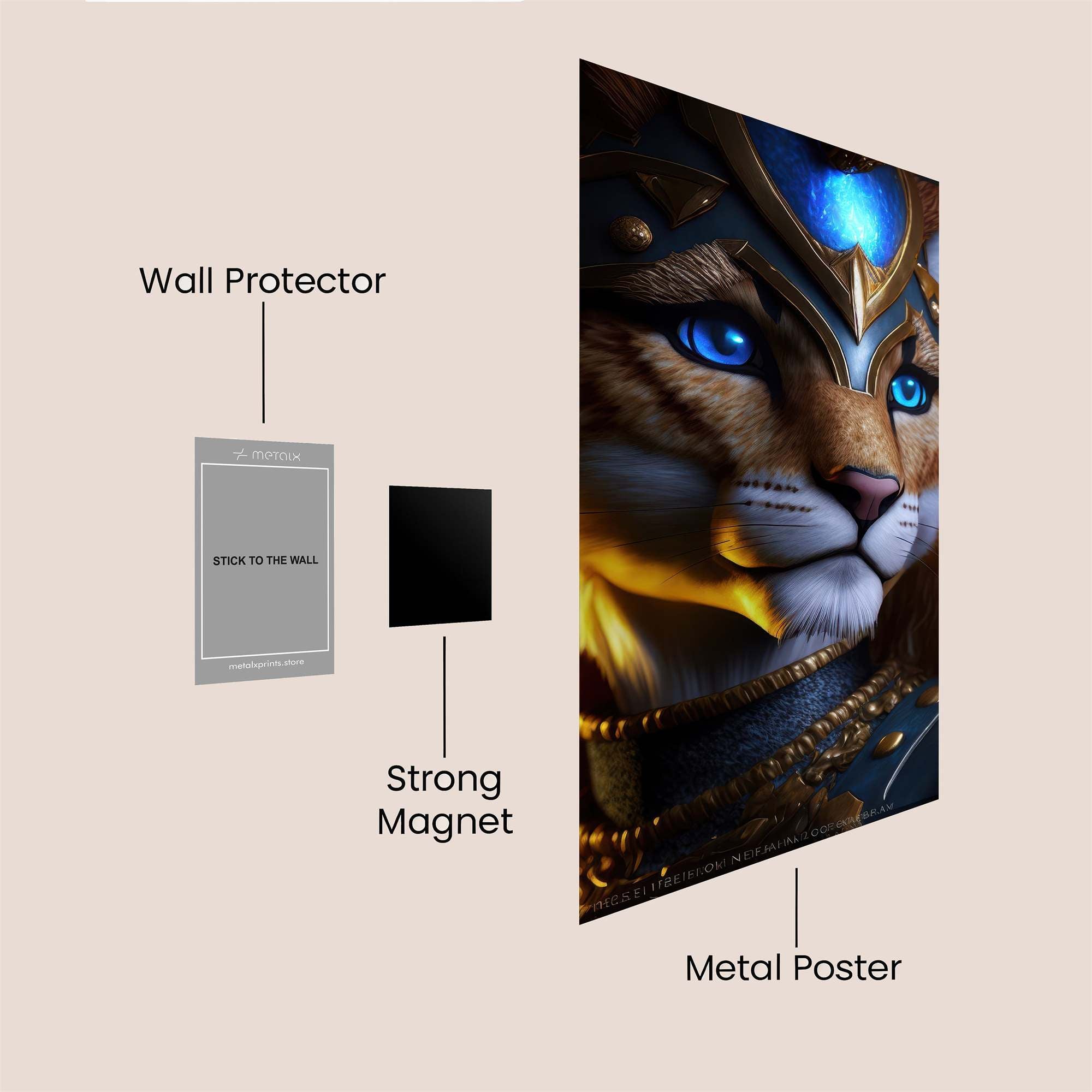 Lionheart Regal Safe Wall Magnetic / M