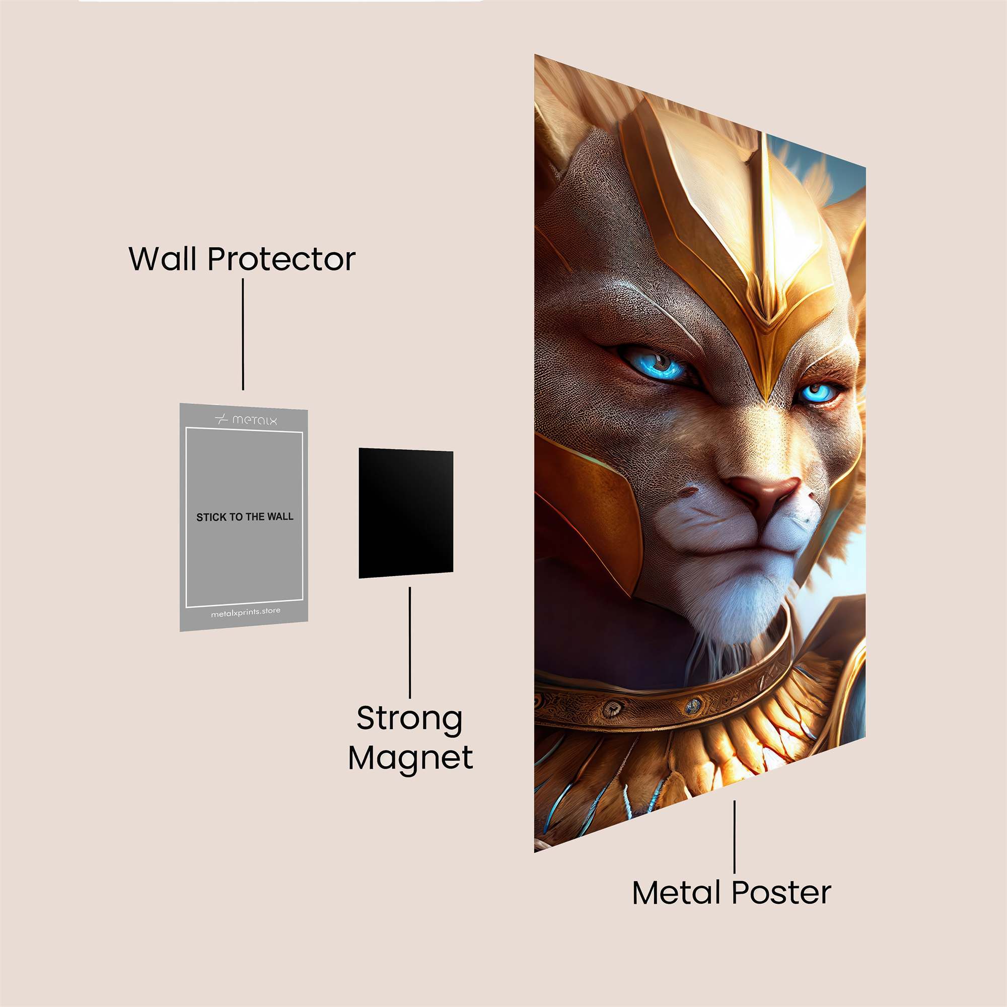 Lionheart Regal Safe Wall Magnetic / M