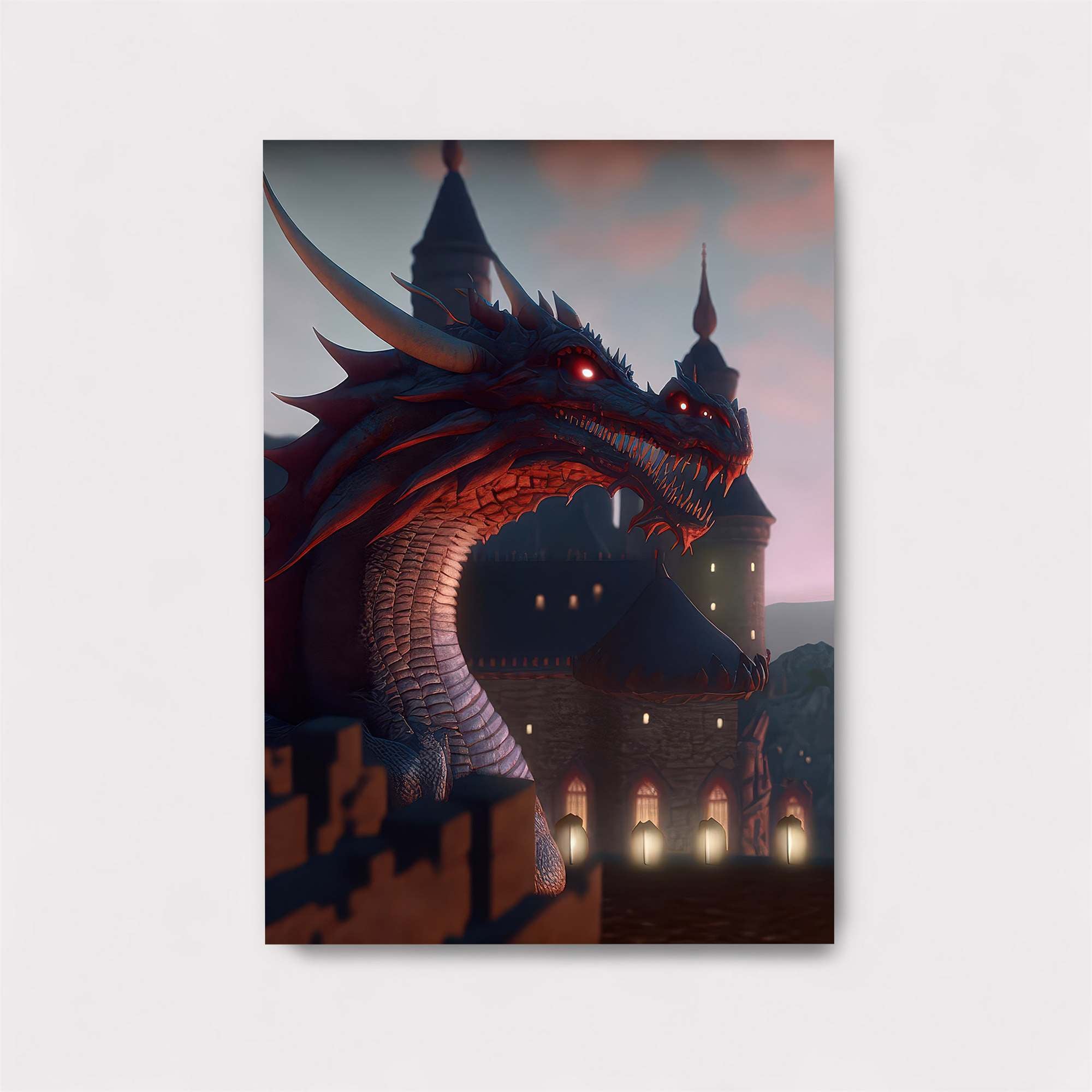 Draconic Twilight Safe Wall Magnetic / M