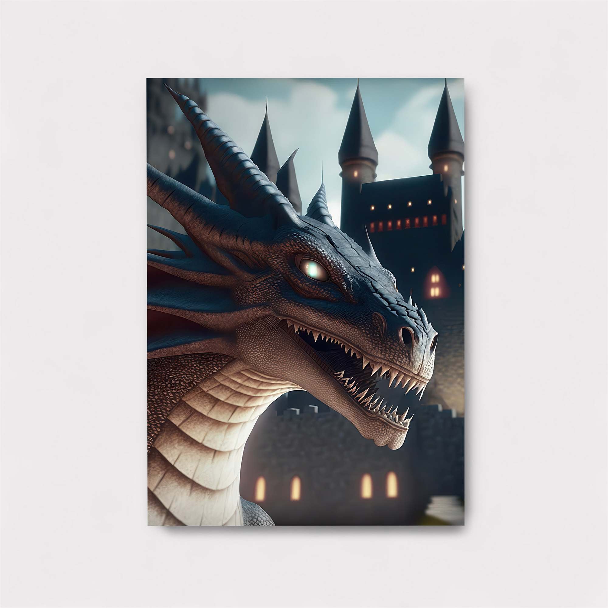 Dragon Menace Safe Wall Magnetic / M