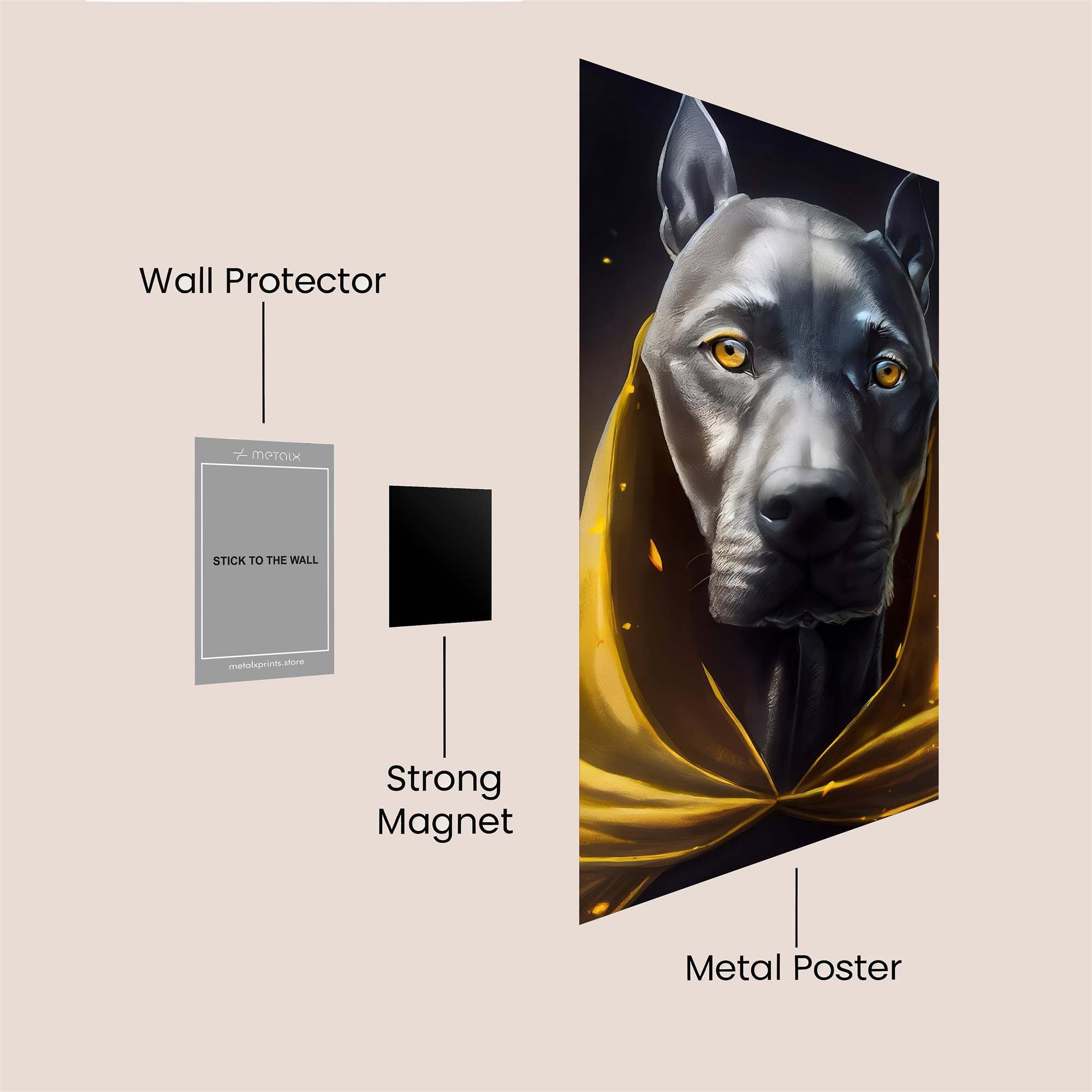 Anubis Enigma Safe Wall Magnetic / M