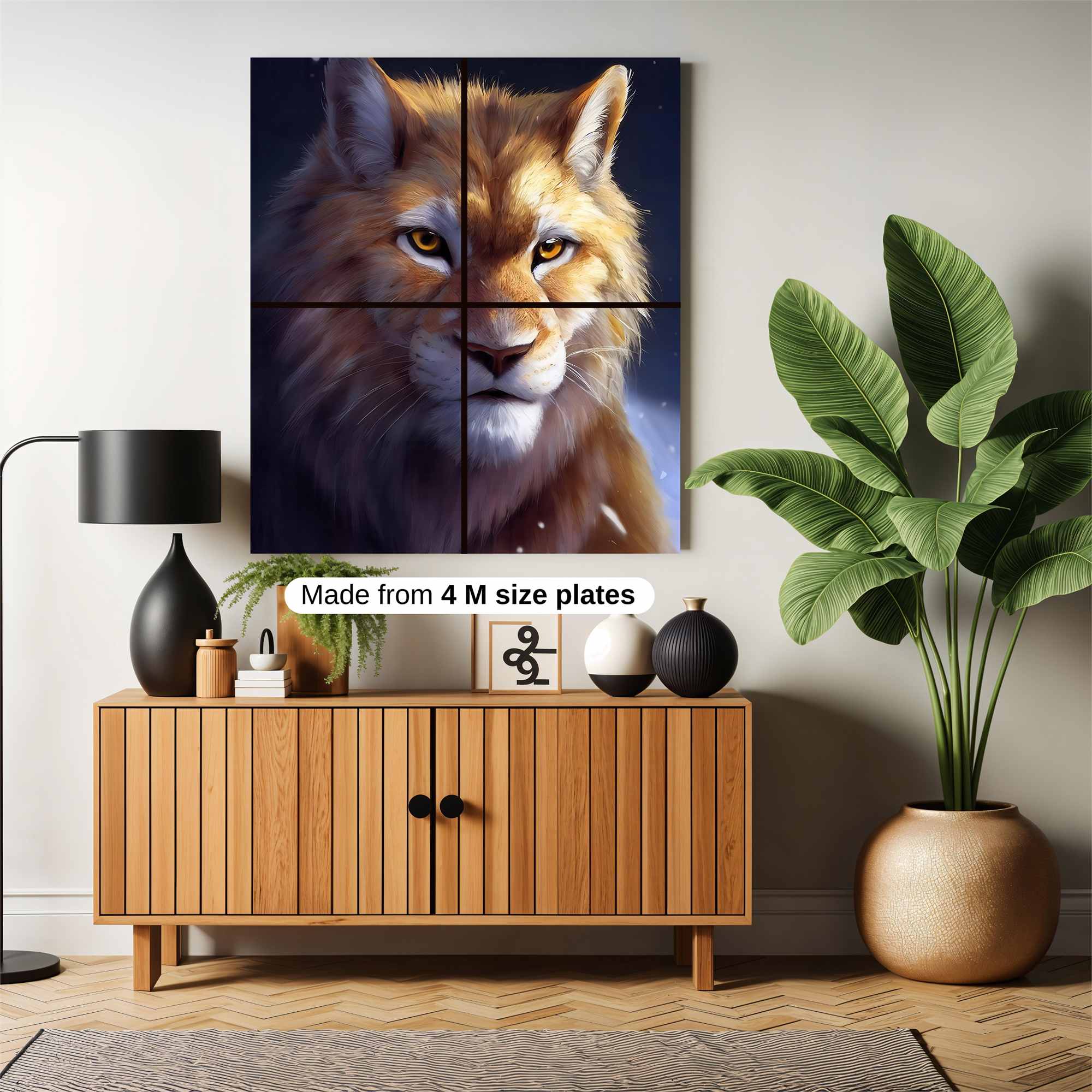 Lion Serenity Safe Wall Magnetic / M