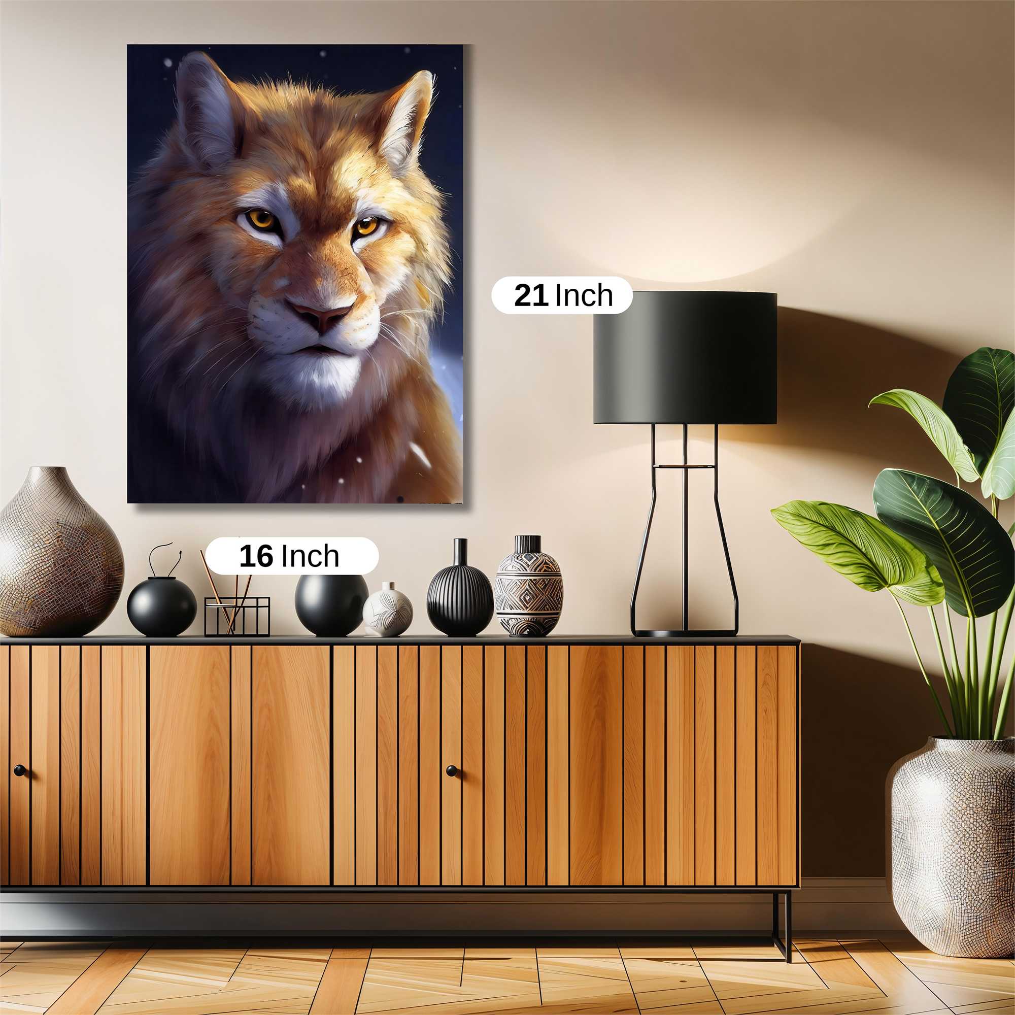 Lion Serenity Safe Wall Magnetic / M